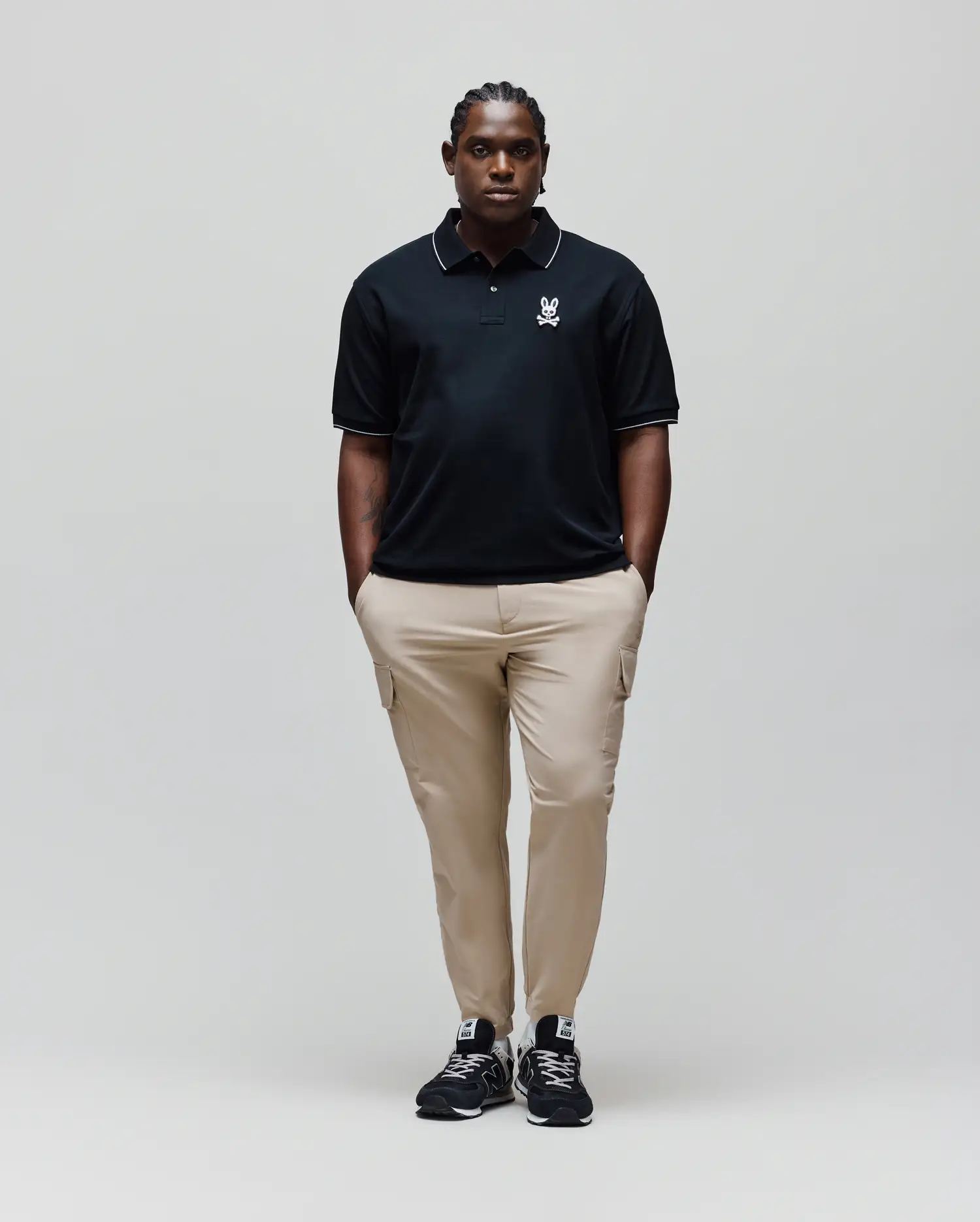 BIG AND TALL TATE BUNNY PIQUE POLO - BT0100015 - Image 4