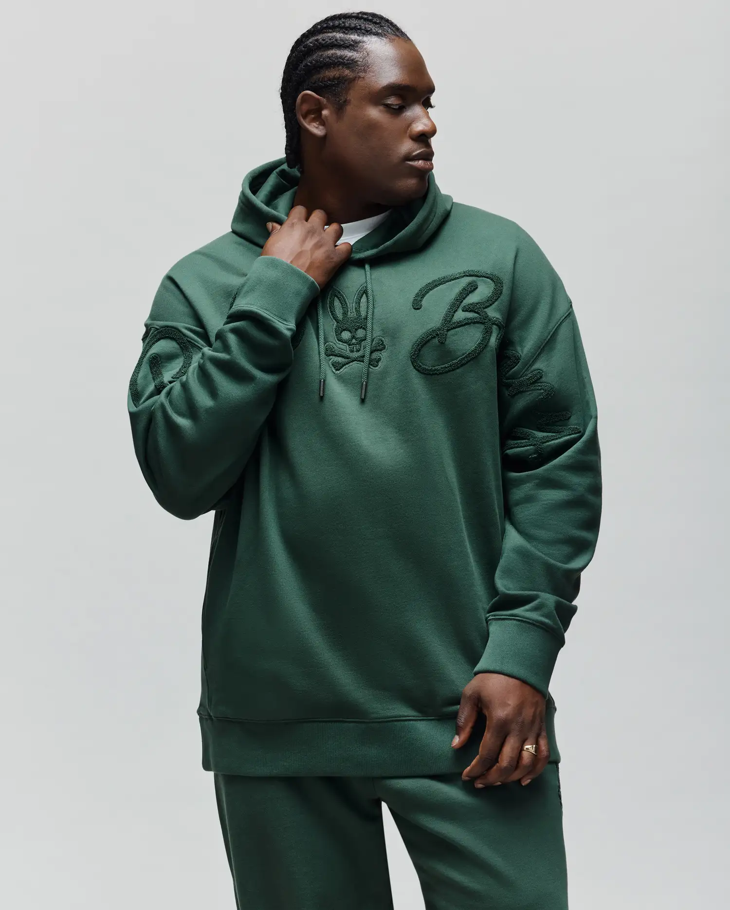 BIG AND TALL TATE CHENILLE HOODIE - BT0500008