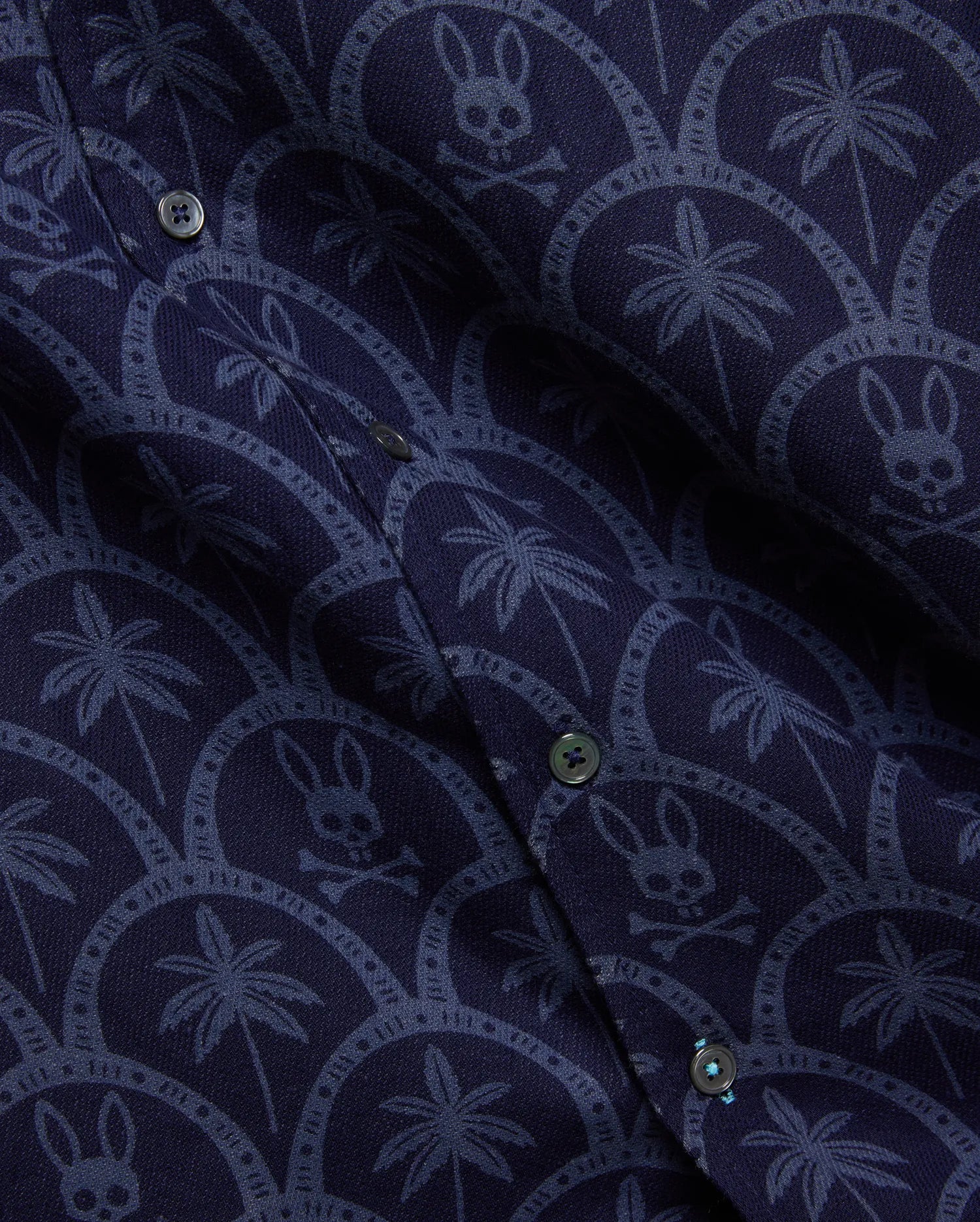 MENS BRAD ALL OVER PRINT LINEN BLEND SHIRT - MT0300133 - Image 6