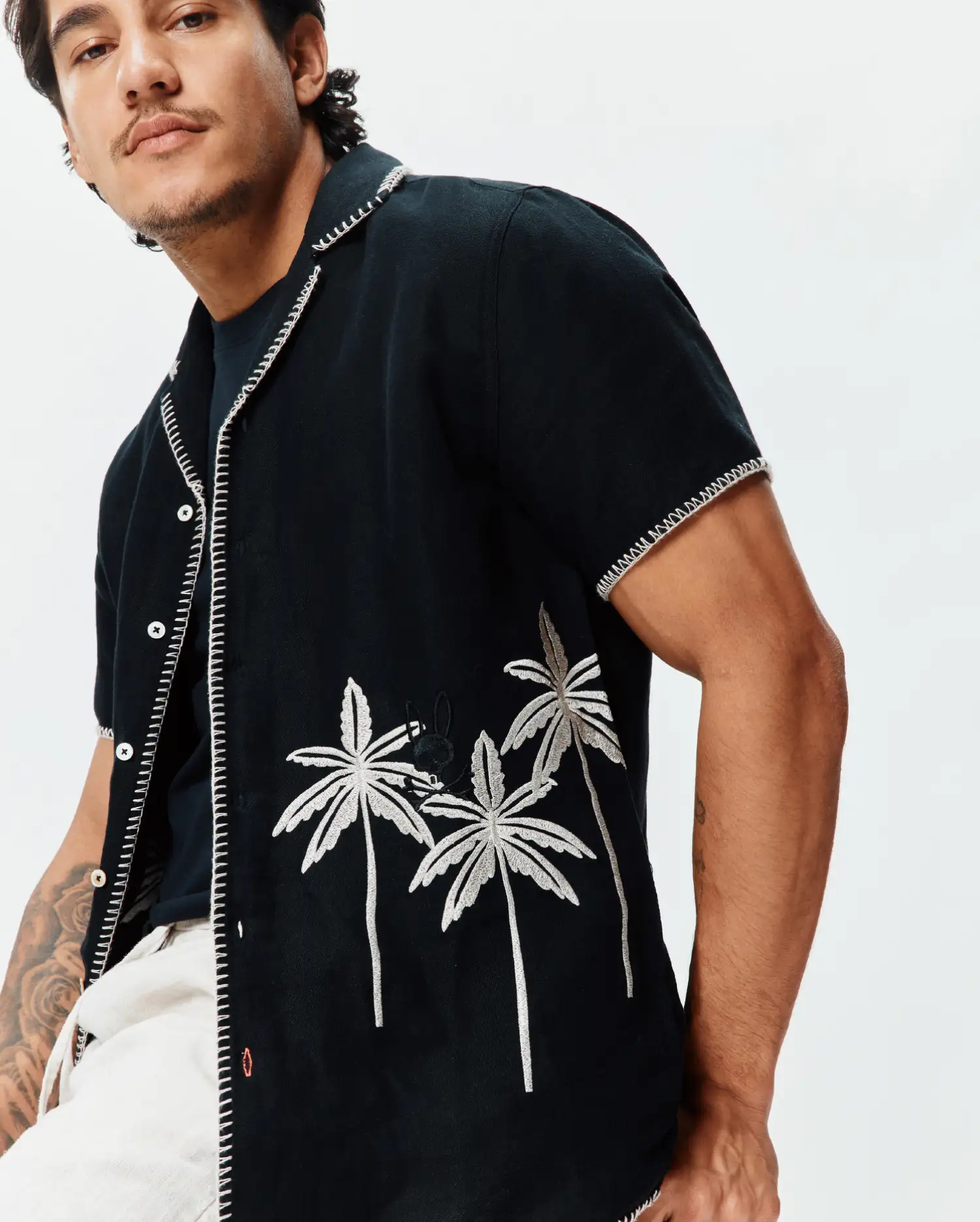 MENS BRAD LINEN SHIRT - MT0300139 - Image 3