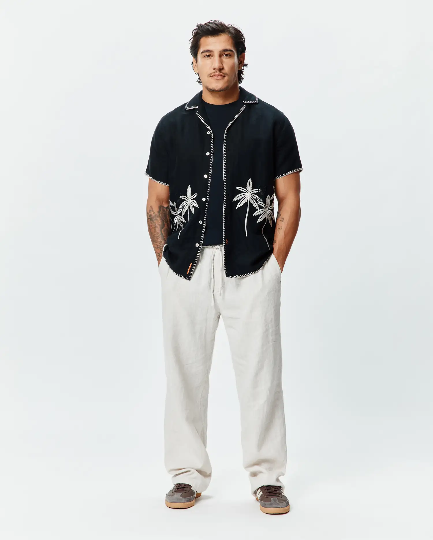 MENS BRAD LINEN SHIRT - MT0300139 - Image 4
