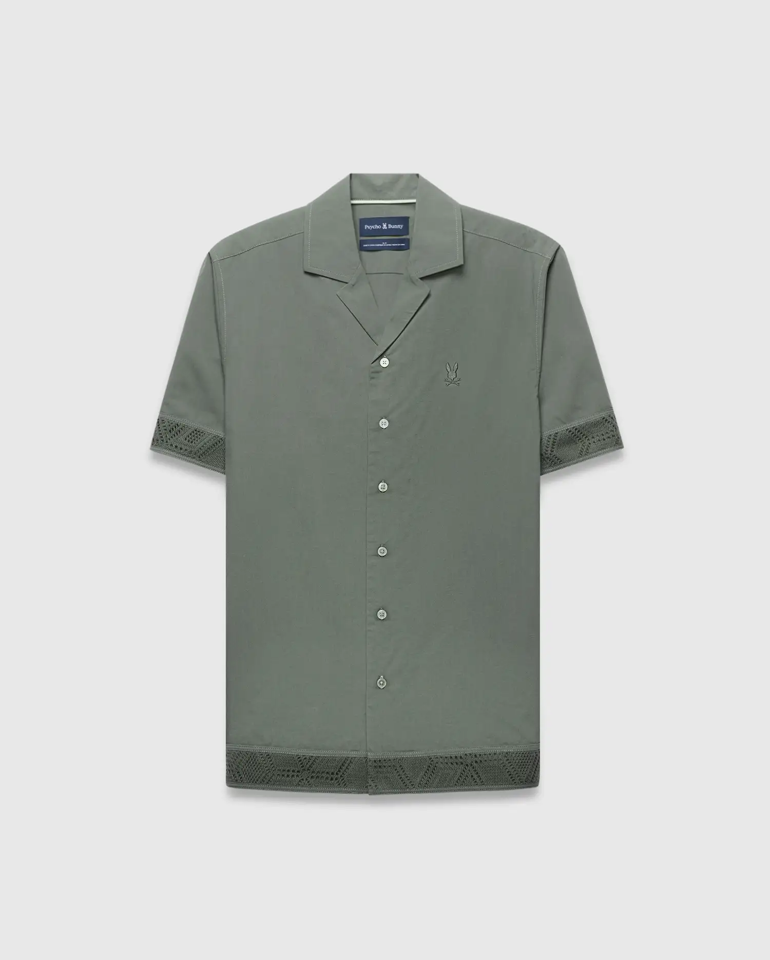MENS BRENNAN CROCHET SHIRT - MT0300138 - Image 5