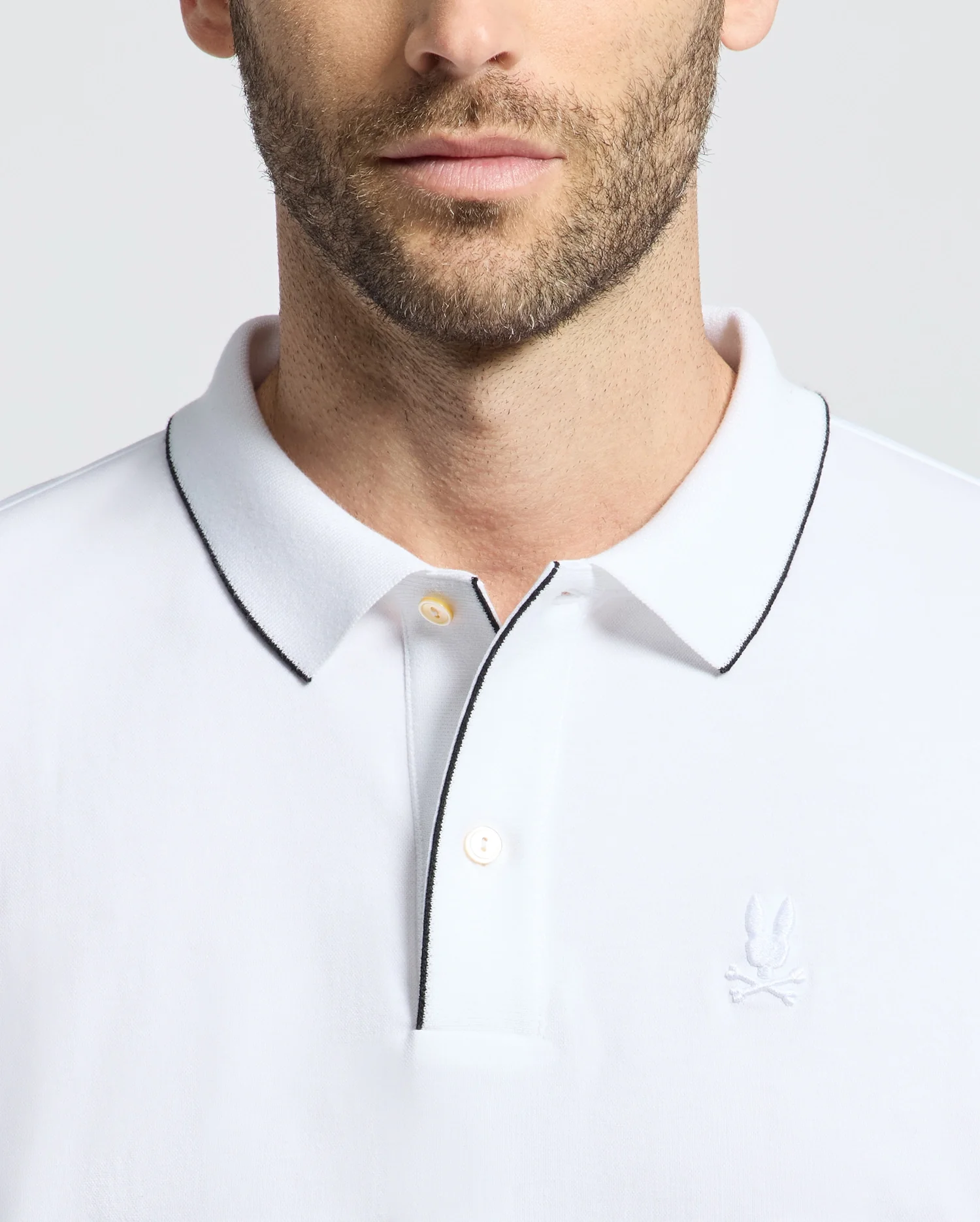 MENS BRYCE PERFORMANCE PIQUE POLO SHIRT - B6K486F200 - Image 3