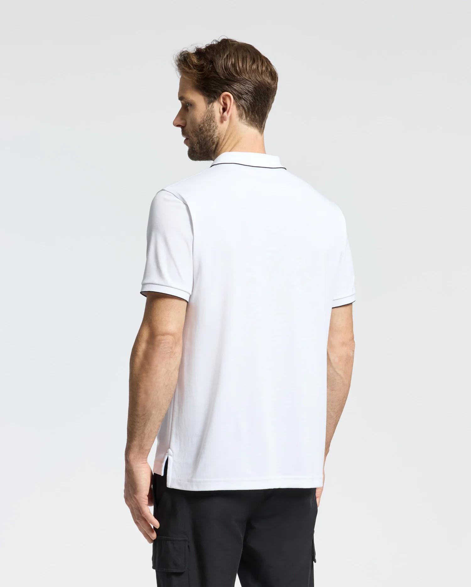MENS BRYCE PERFORMANCE PIQUE POLO SHIRT - B6K486F200 - Image 4