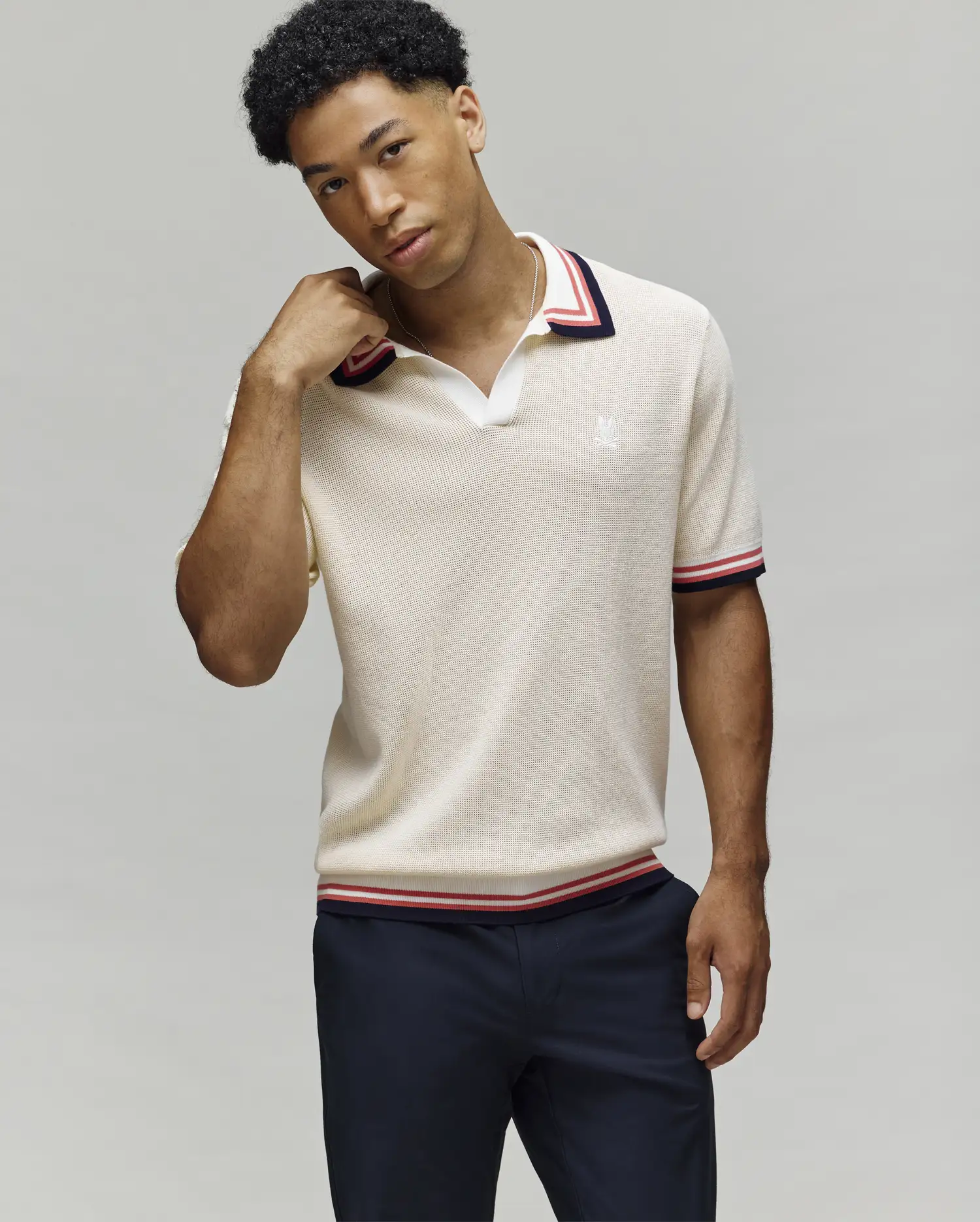 MENS CARTER SWEATER POLO - MT0400093 - Image 3