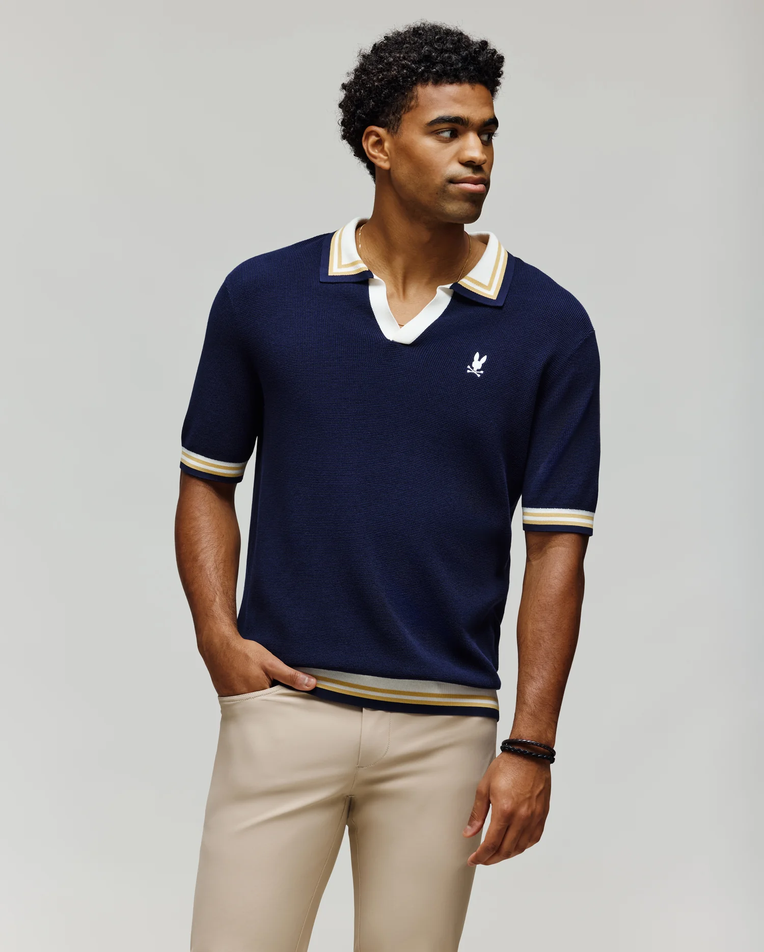MENS CARTER SWEATER POLO - MT0400093 - Image 3
