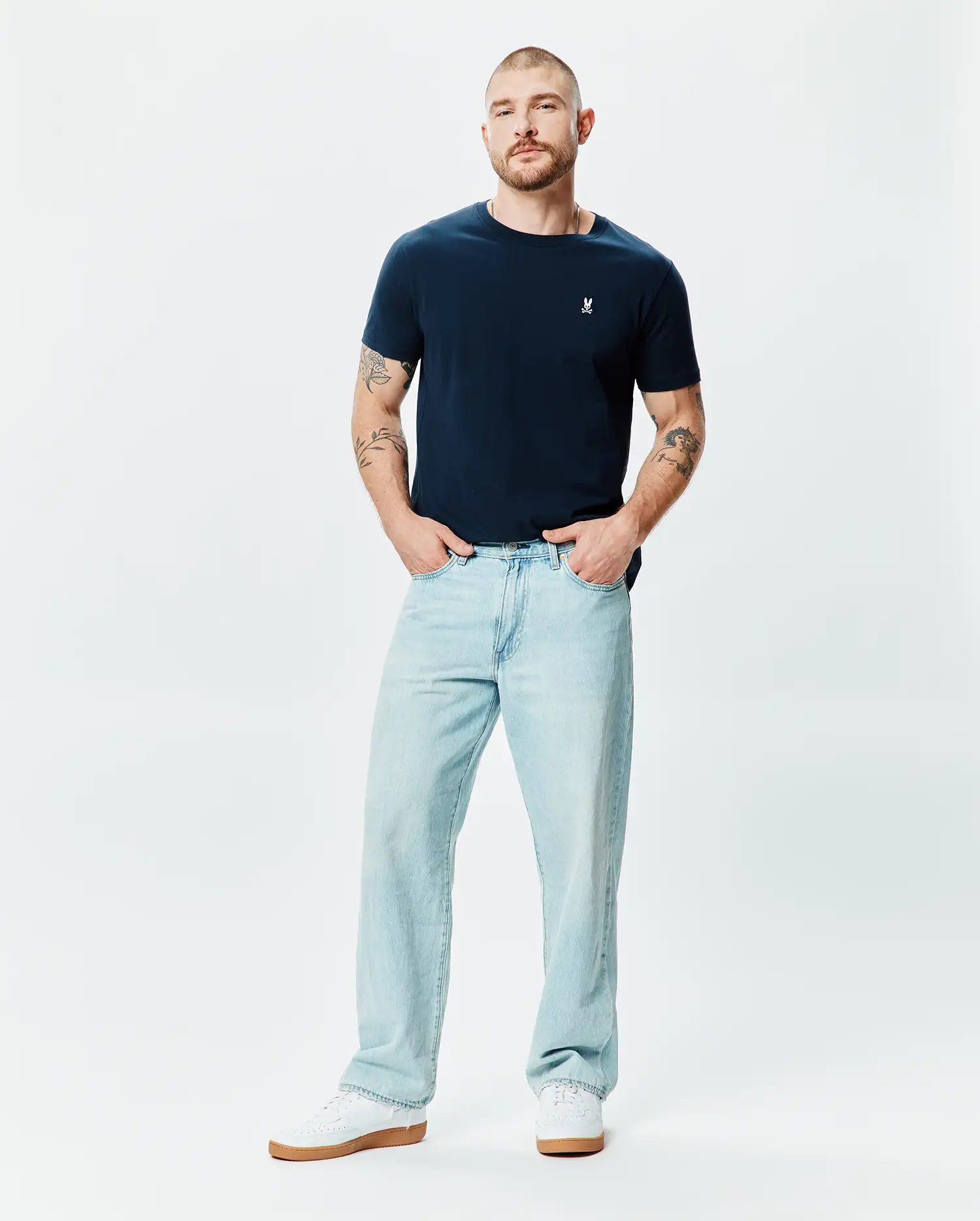 MENS CLASSIC CREW NECK TEE - B6U014CRPC - Image 5