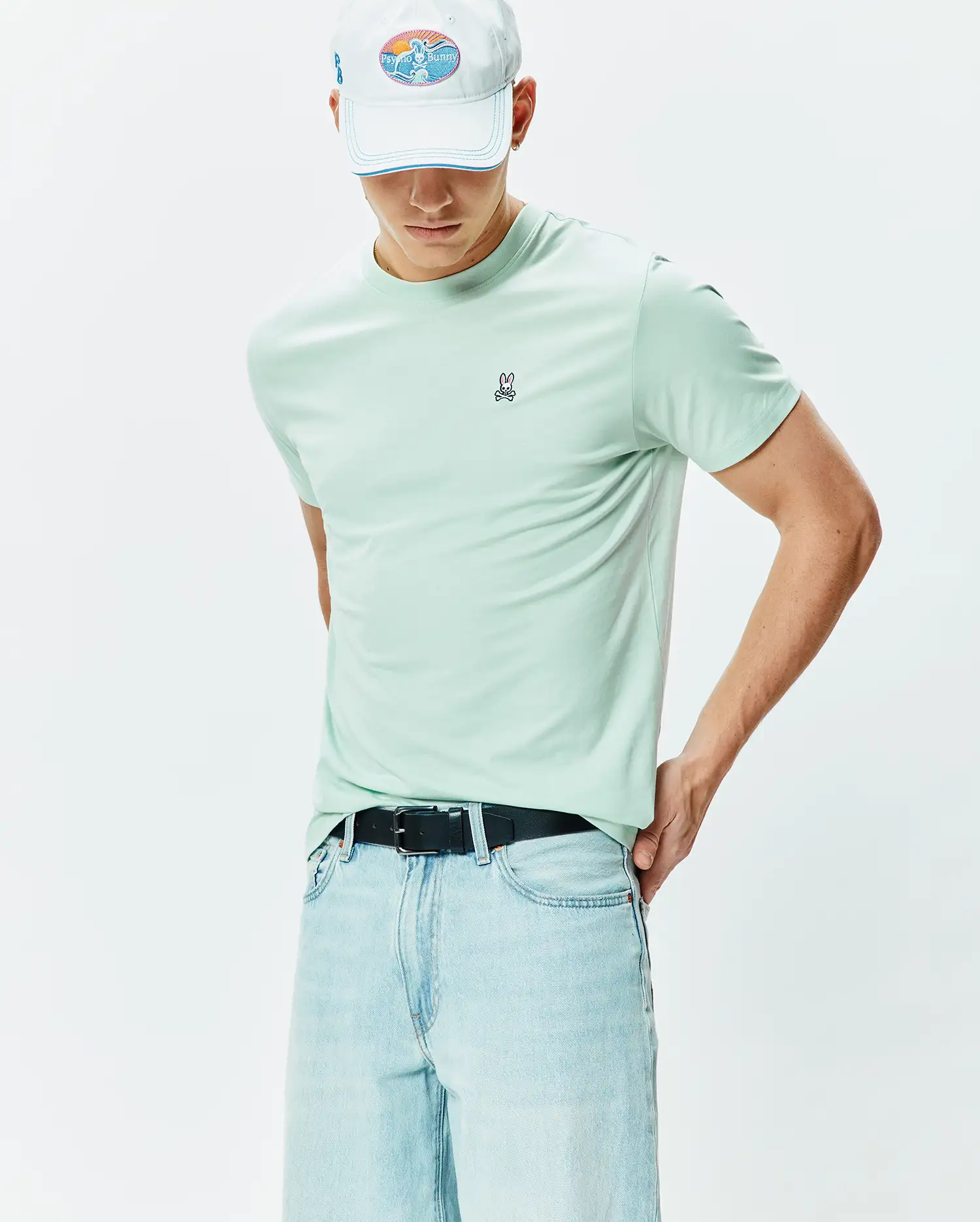 MENS CLASSIC CREW NECK TEE - B6U014F200 - Image 2