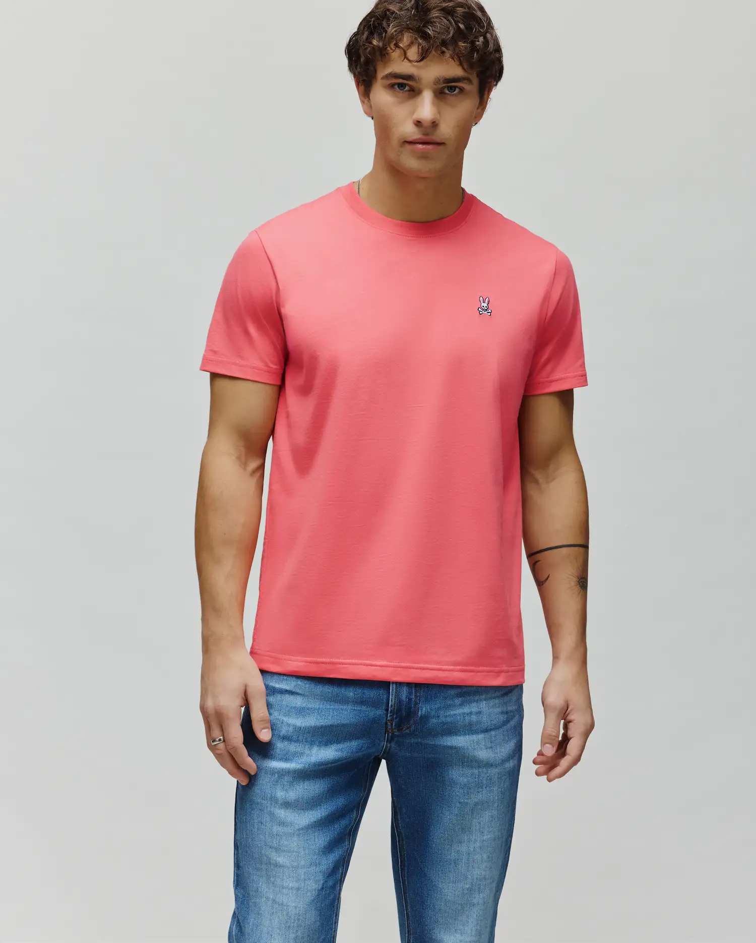 MENS CLASSIC CREW NECK TEE - B6U014F200 - Image 4