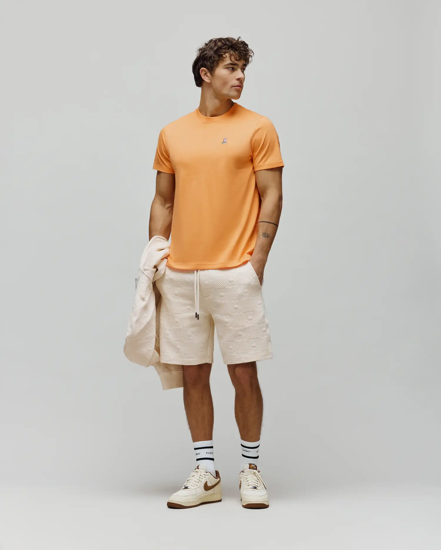 MENS CLASSIC CREW NECK TEE - B6U014F200 - Image 2