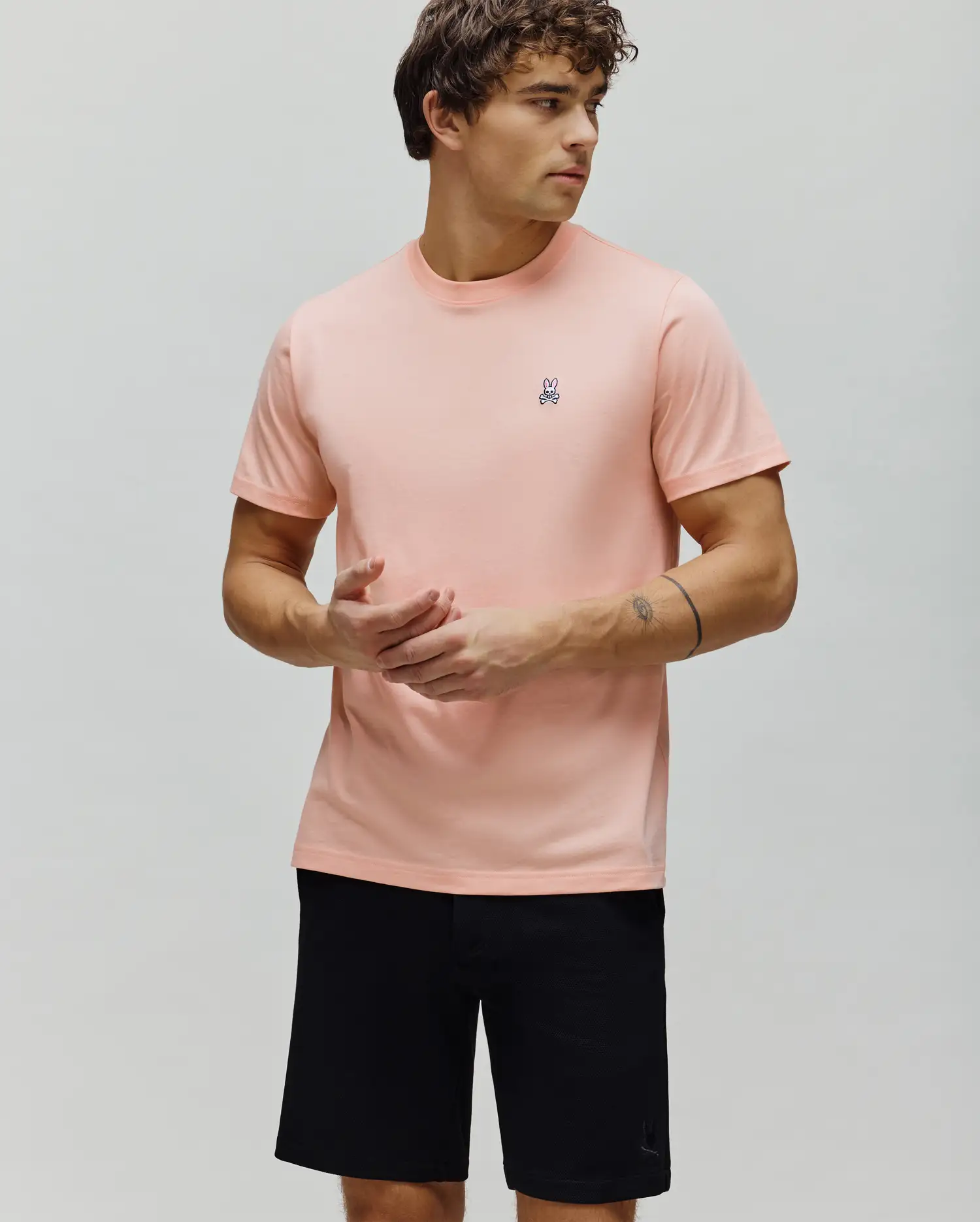 MENS CLASSIC CREW NECK TEE - B6U014F200 - Image 4