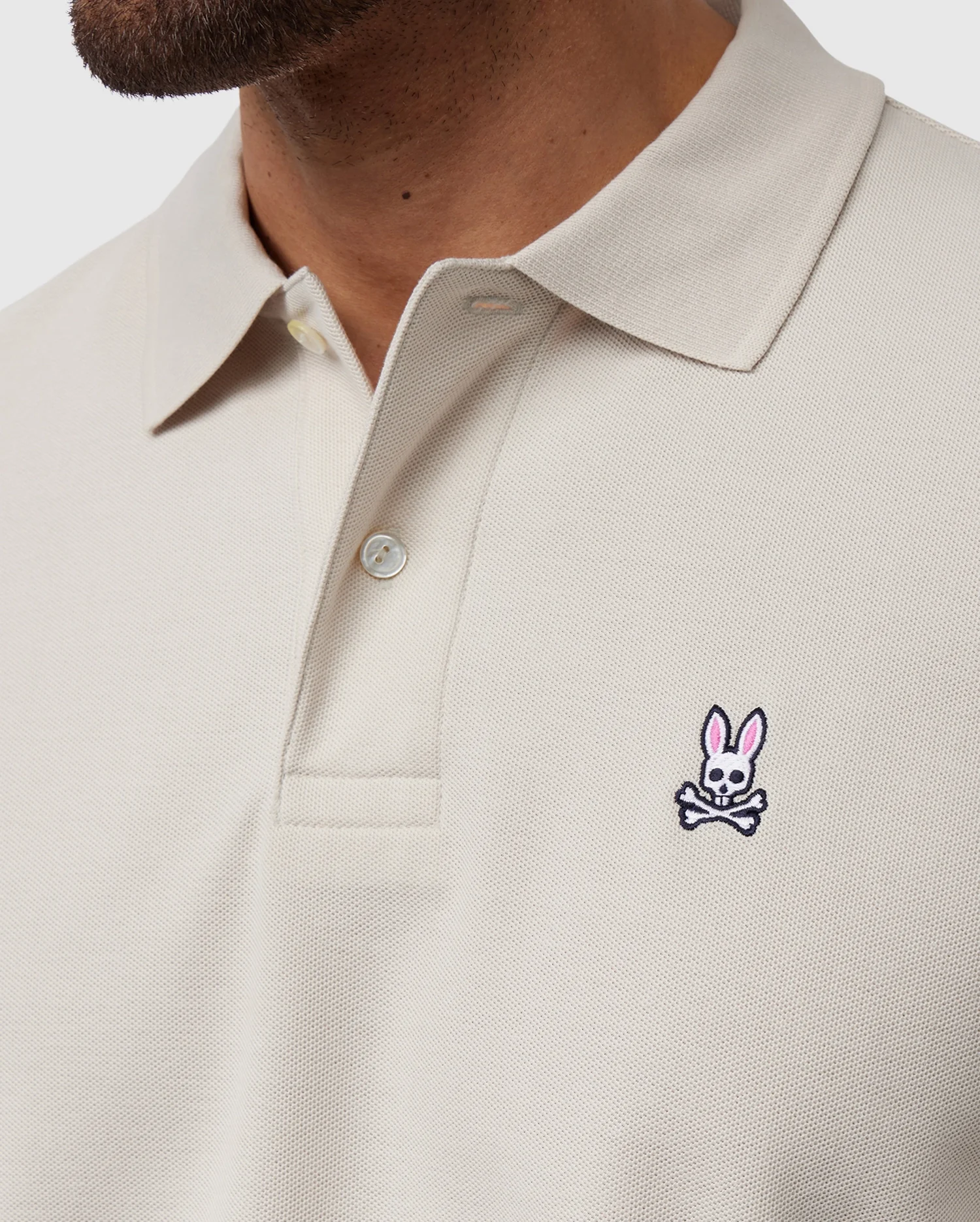 MENS CLASSIC PIQUE POLO SHIRT - B6K001B200 - Image 3