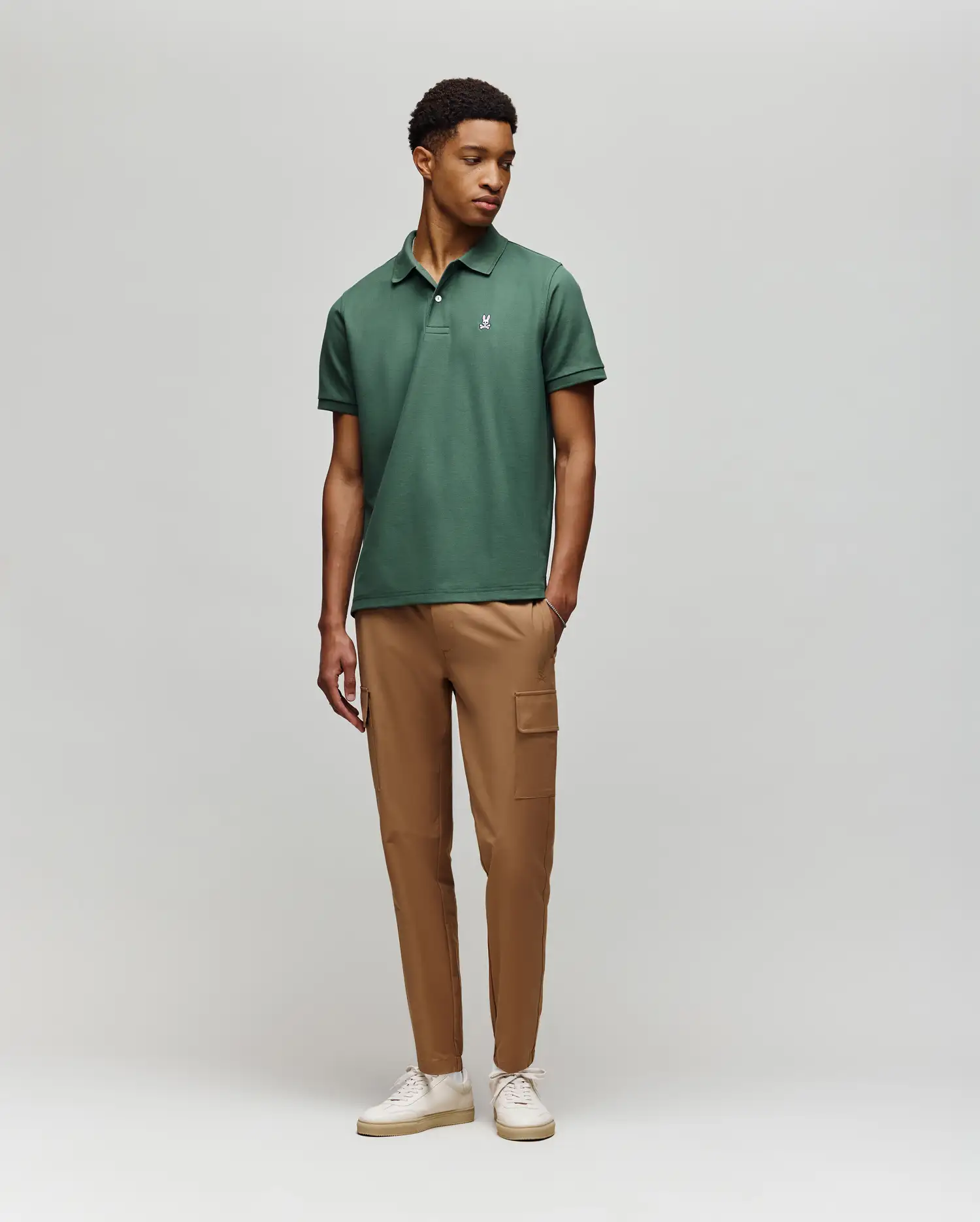 MENS CLASSIC PIQUE POLO SHIRT - B6K001F200 - Image 5