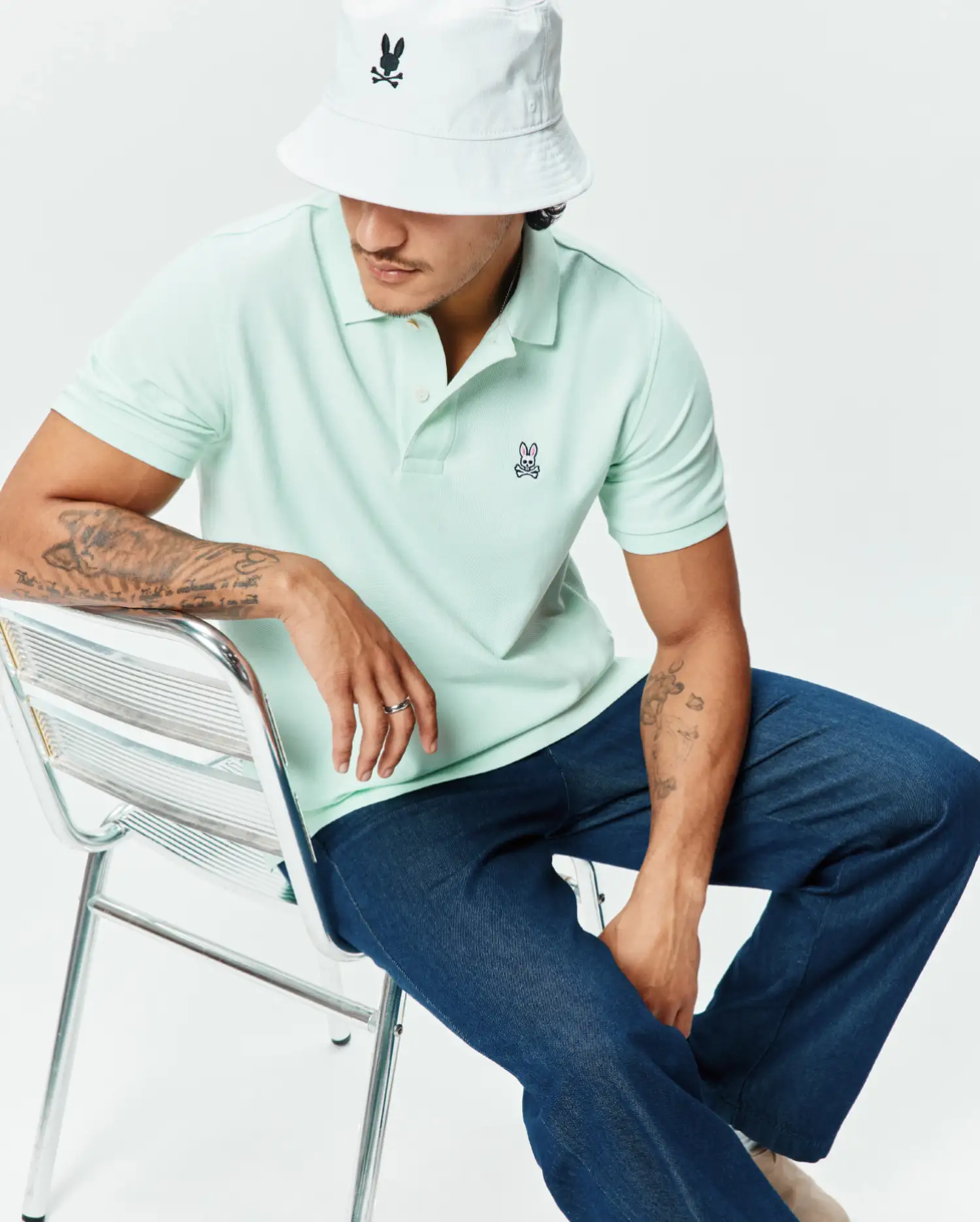 MENS CLASSIC PIQUE POLO - B6K001F200 - Image 4