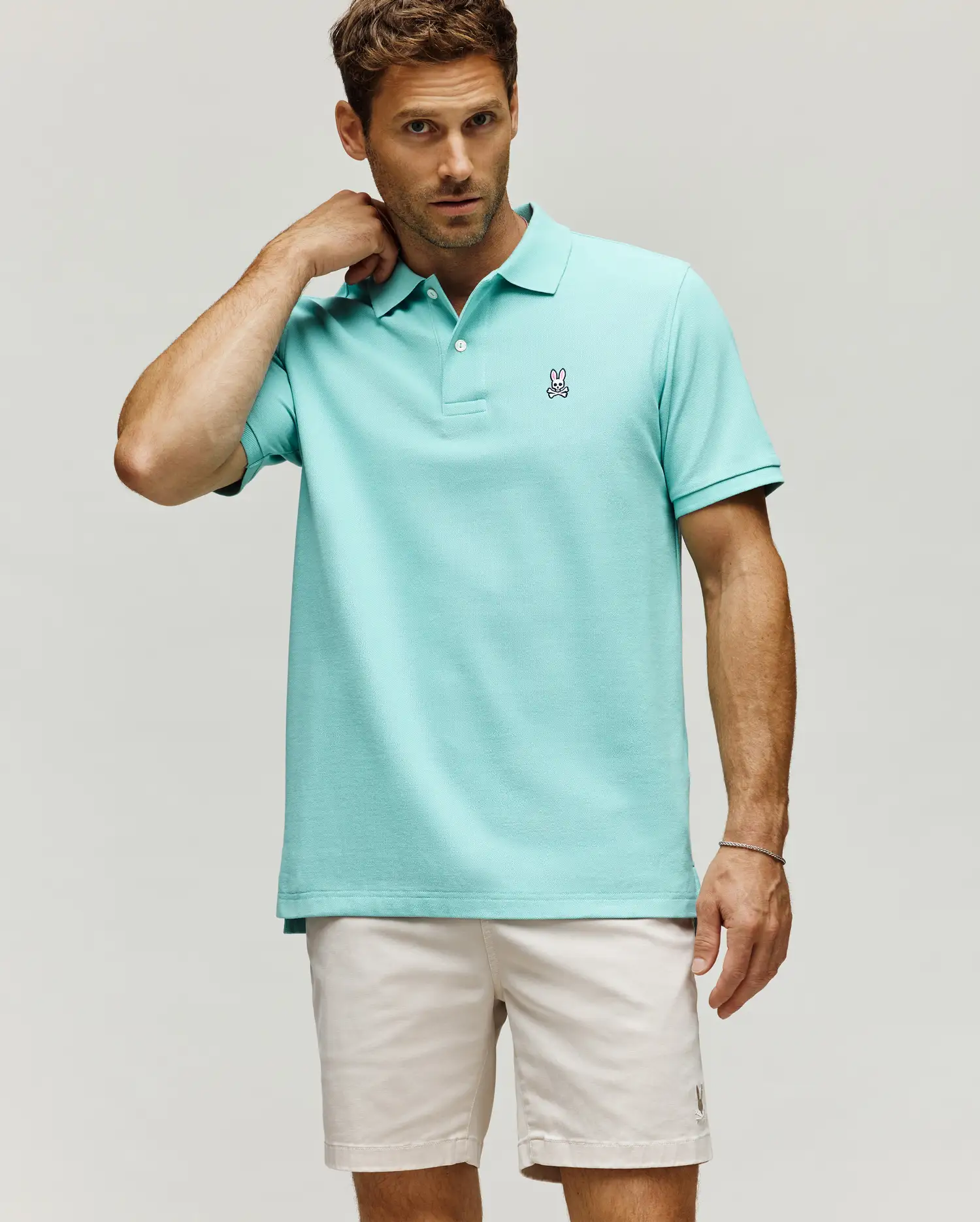 MENS CLASSIC PIQUE POLO - B6K001F200 - Image 2