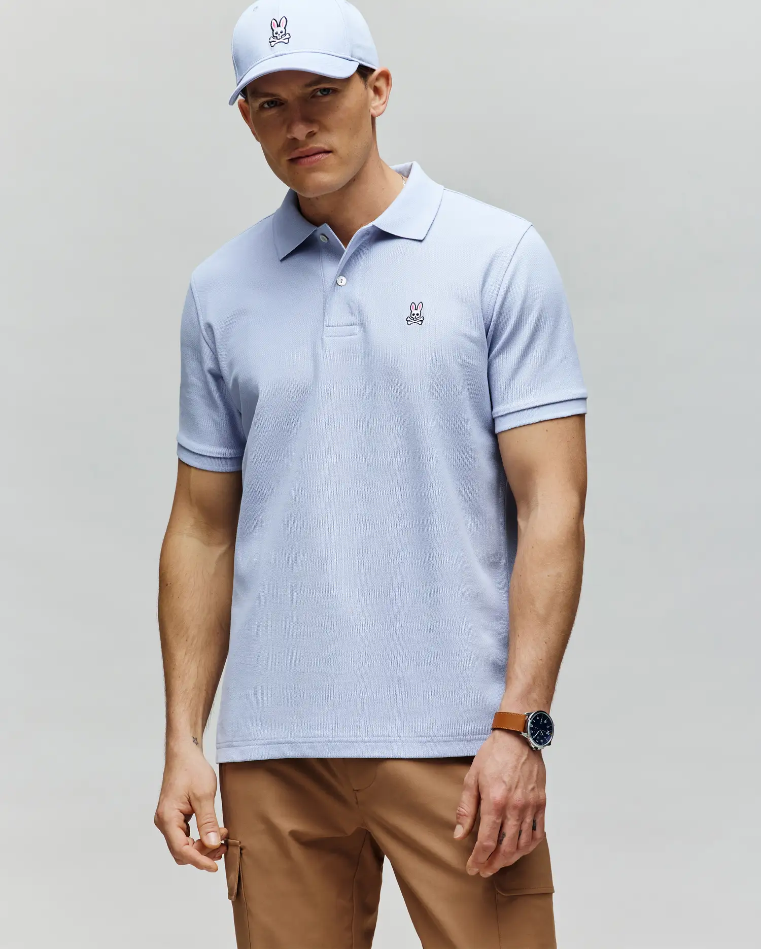 MENS CLASSIC PIQUE POLO SHIRT - B6K001F200 - Image 4