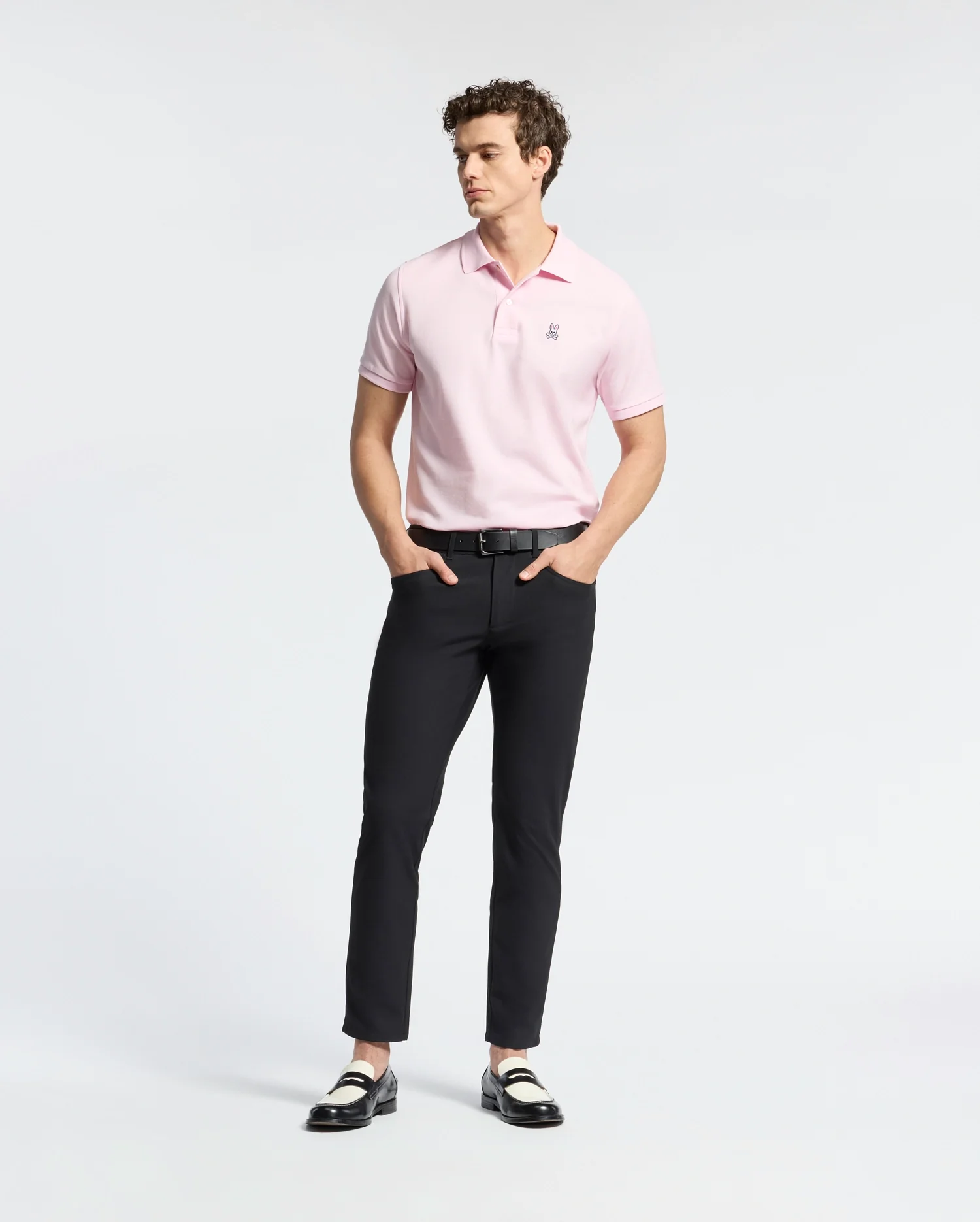 MENS CLASSIC PIQUE POLO SHIRT - B6K001CRPC - Image 7