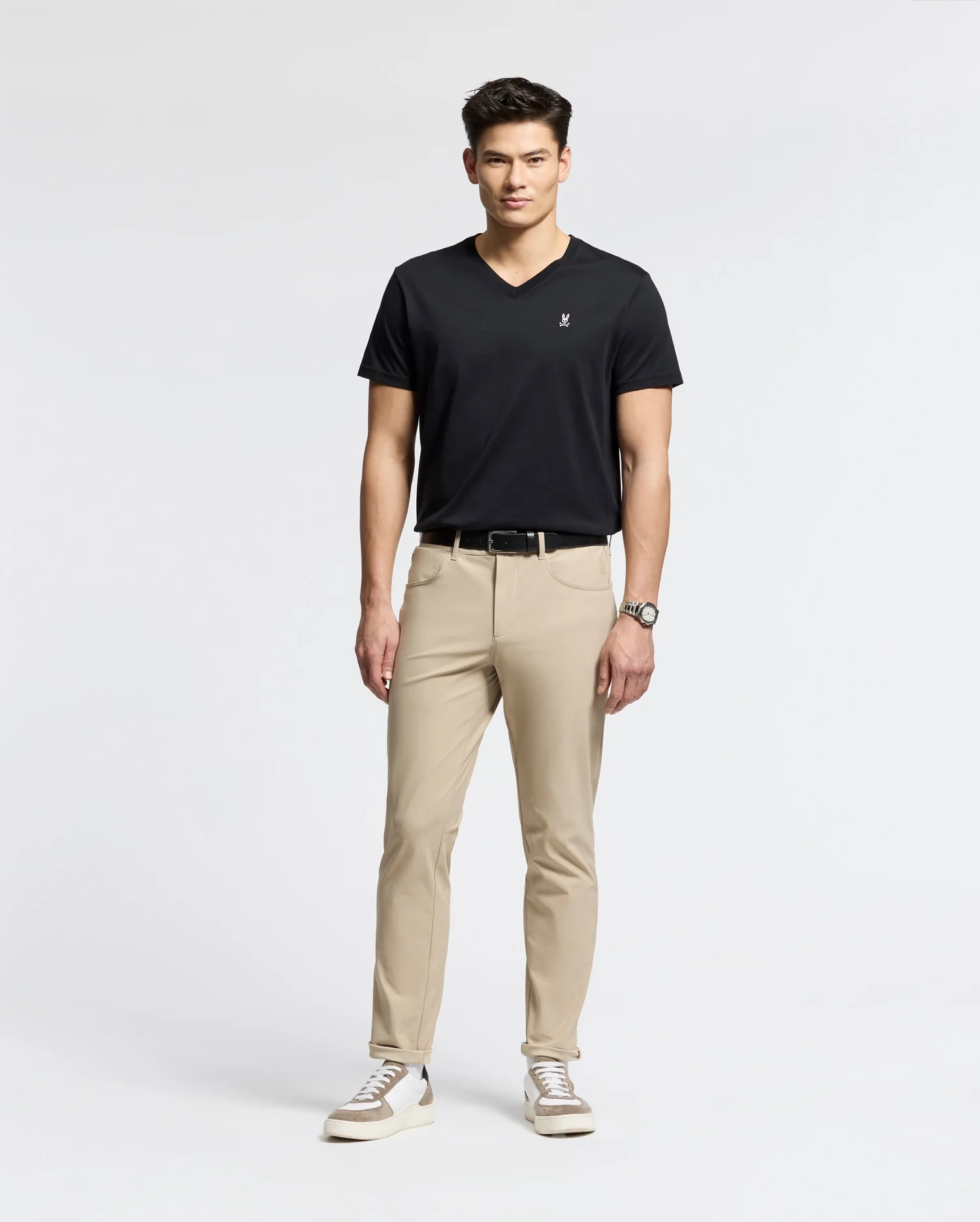 MENS CLASSIC V NECK TEE - B6U100ARPC - Image 7