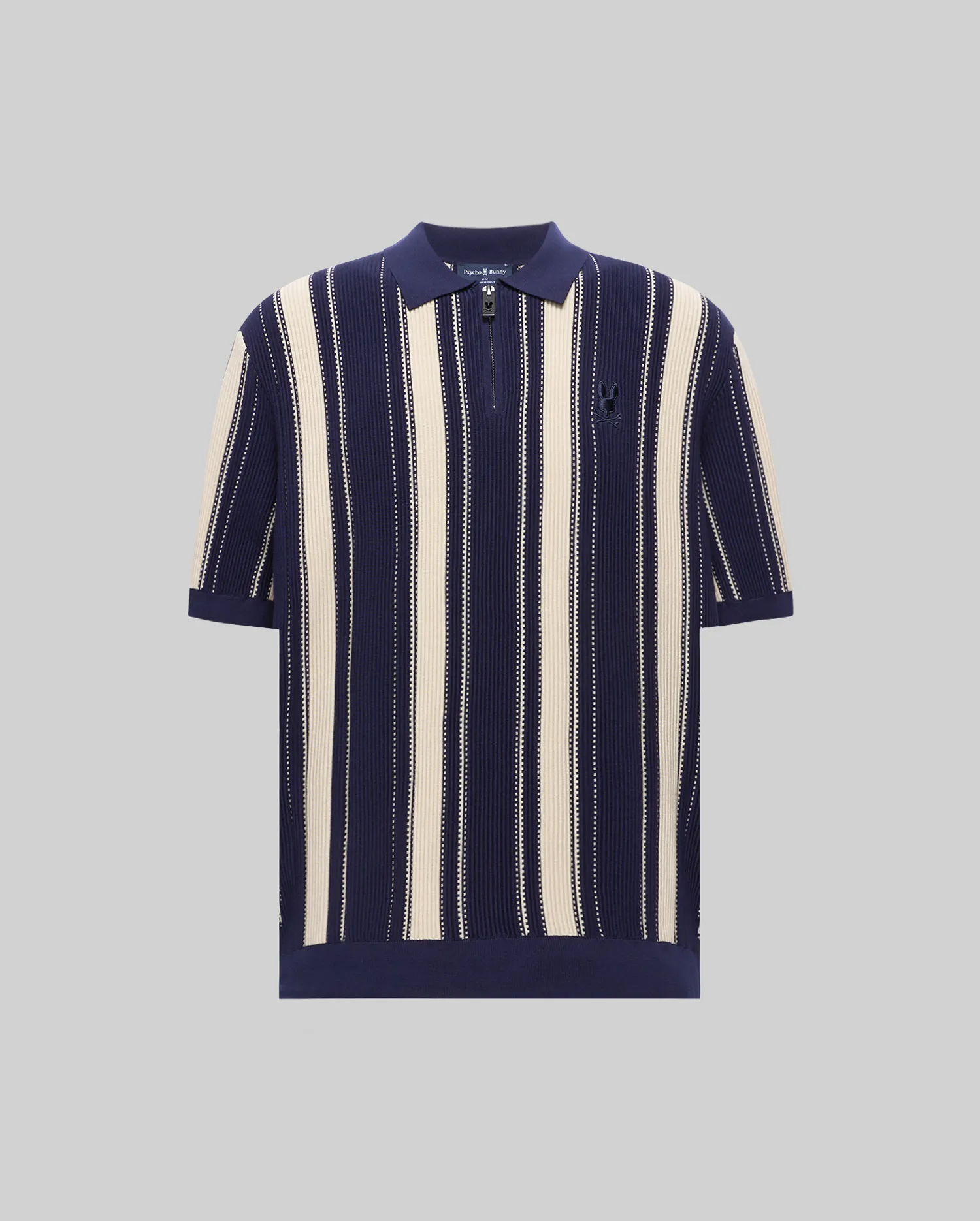 MENS CLIFF KNIT ZIP POLO - MT0100210 - Image 4