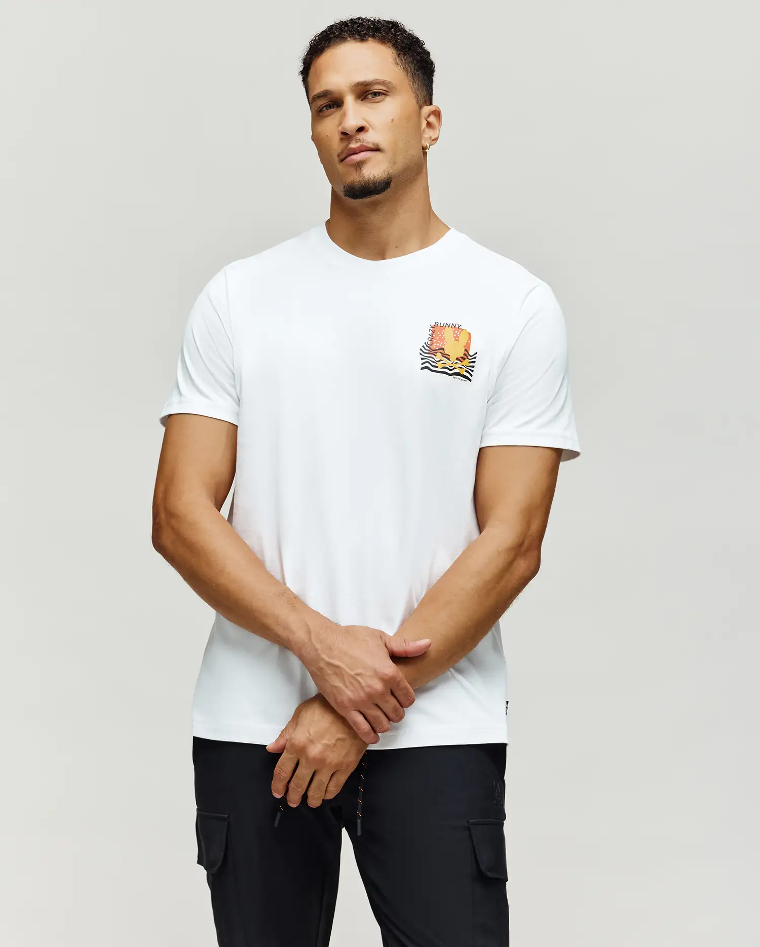 MENS CRAZY BUNNY GRAPHIC TEE - MT0200329 - Image 4