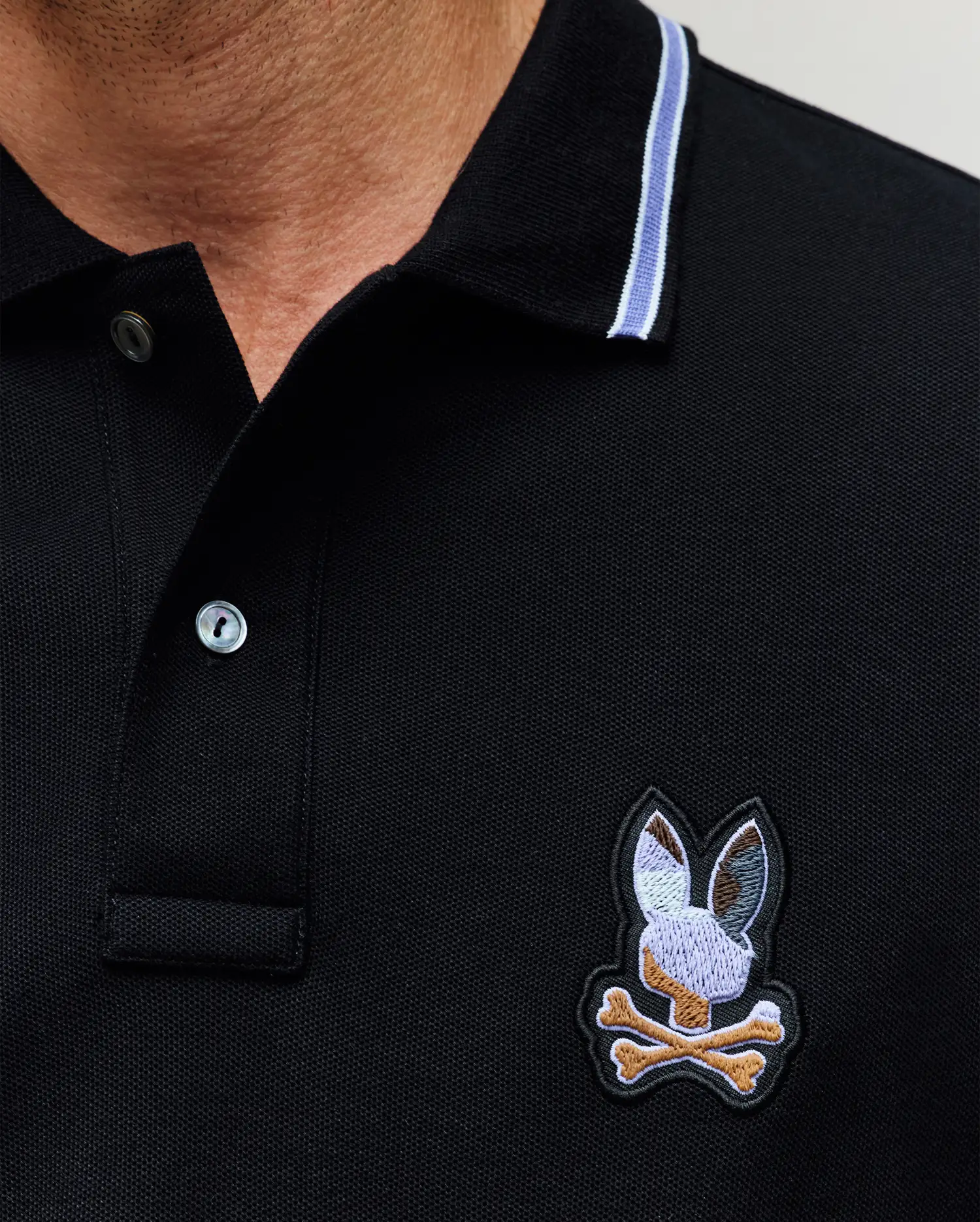 MENS DANTE PIQUE POLO SHIRT - MT0100029 - Image 2