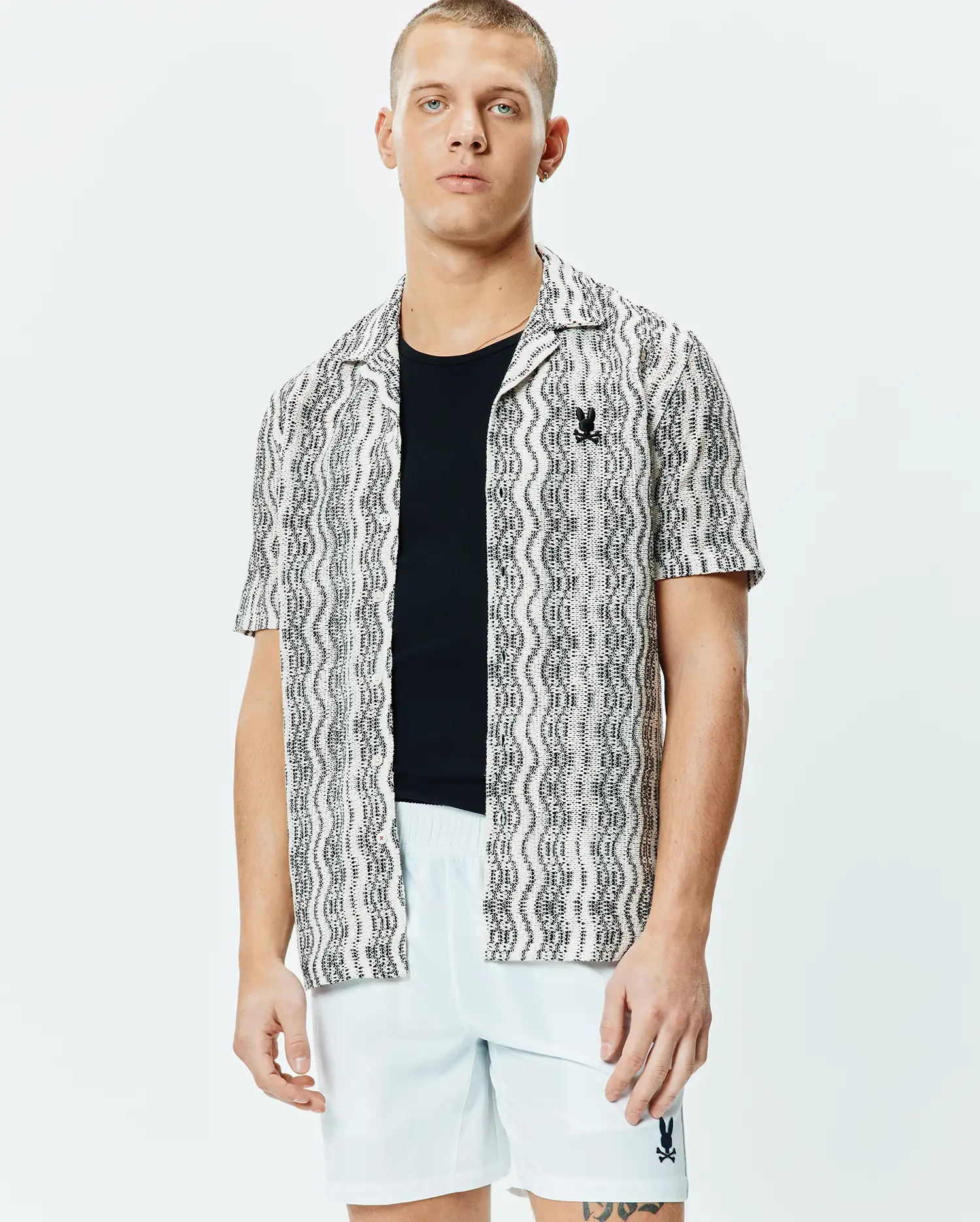MENS DAVE CROCHET SHIRT - MT0300212