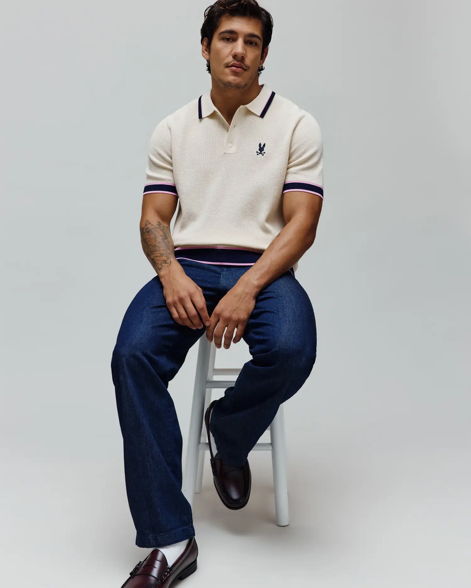 MENS DAX KNIT POLO - MT0100212 - Image 3