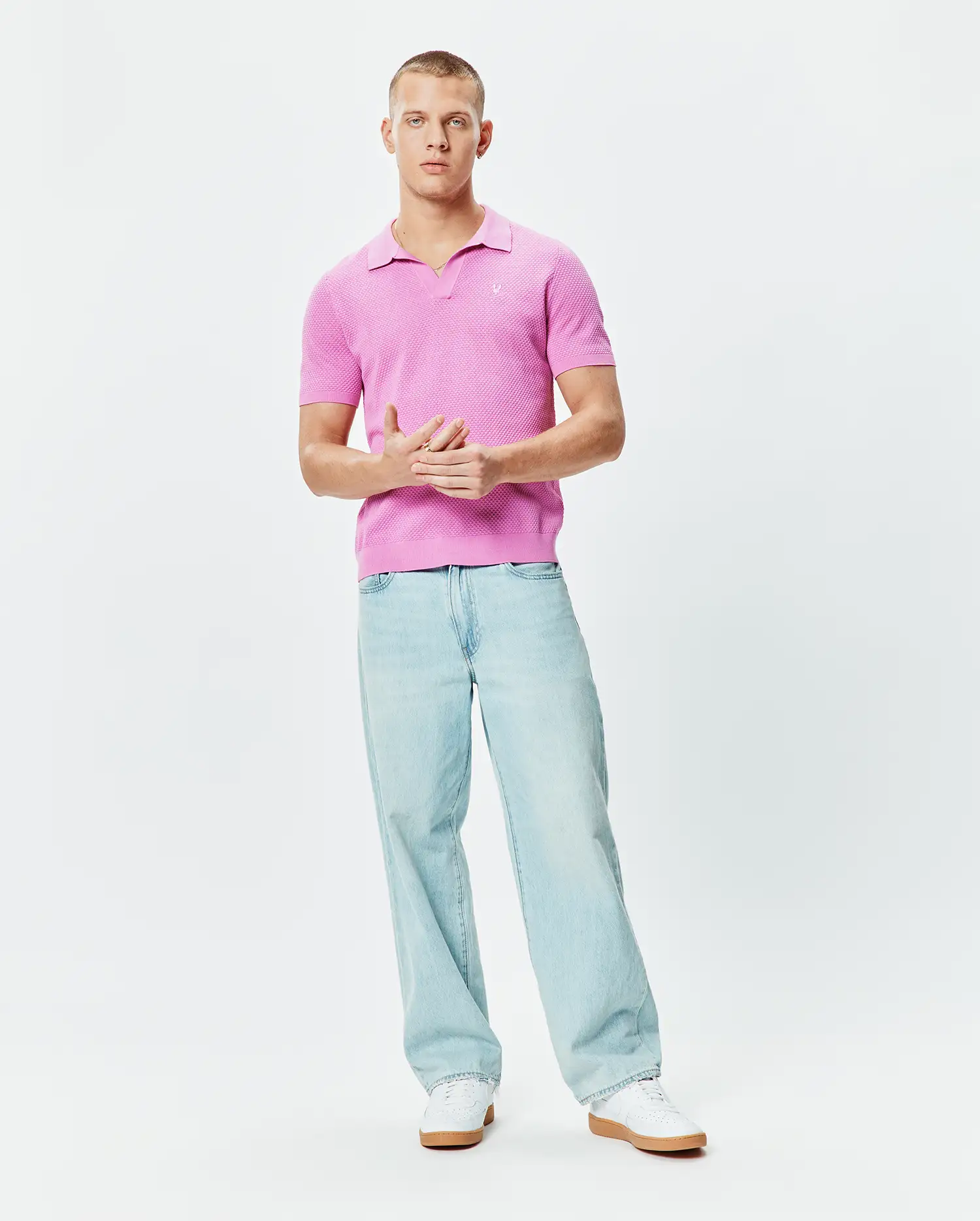 MENS DEVON KNIT POLO - MT0100169 - Image 5