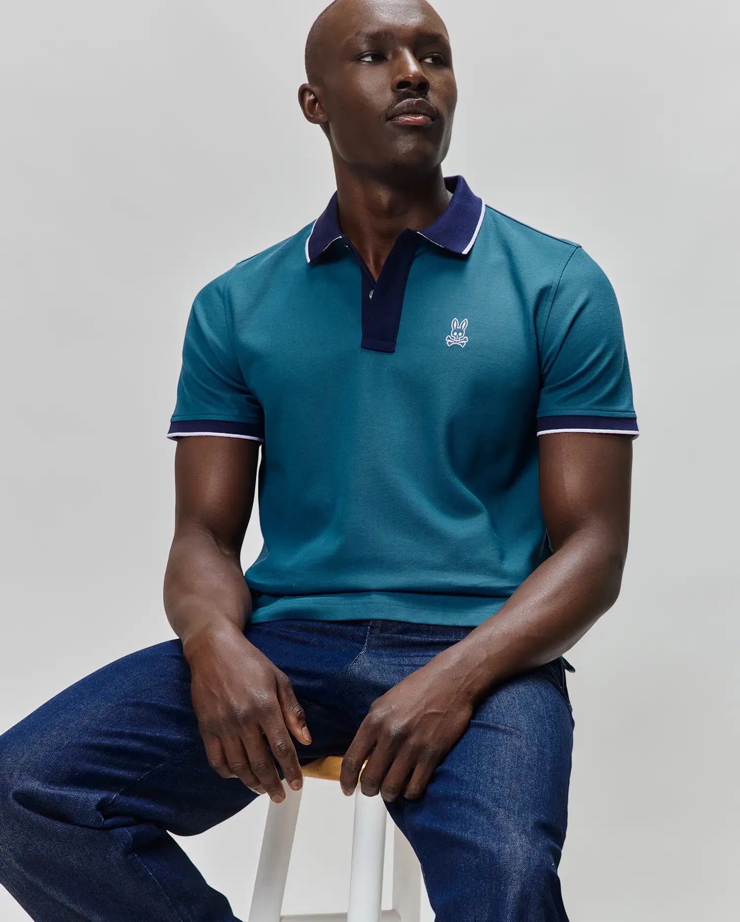 MENS EDGAR PIQUE POLO - MT0100126