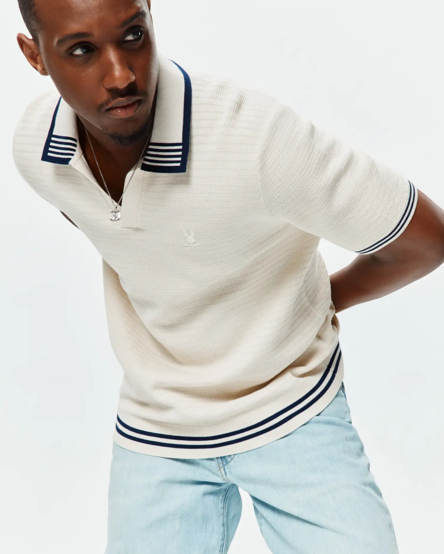 MENS ELOWEN KNIT POLO - MT0100266