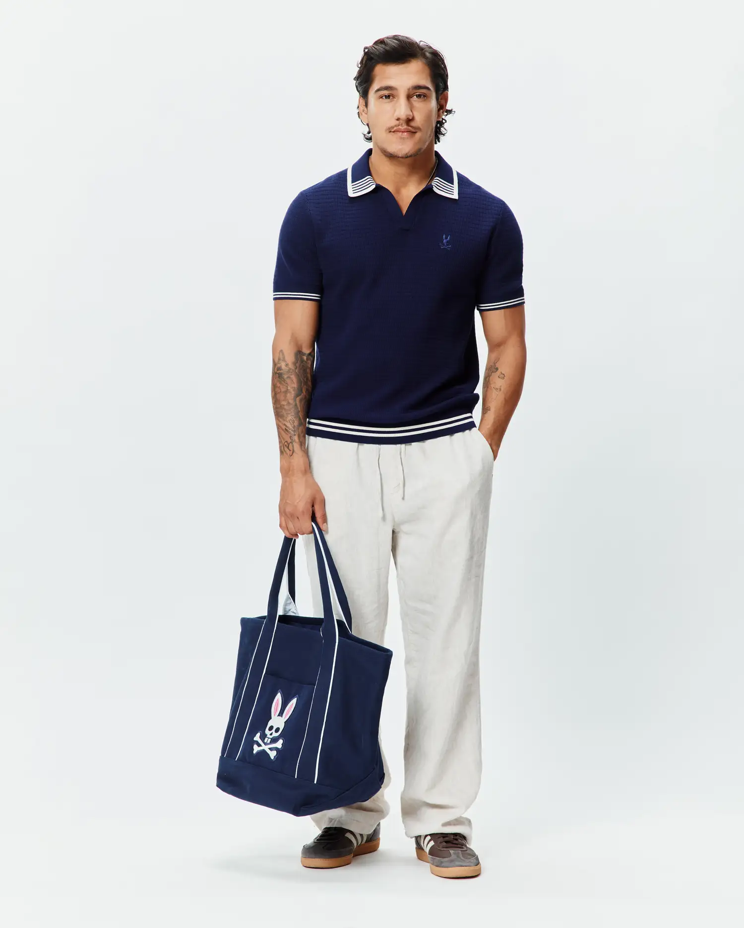 MENS ELOWEN KNIT POLO - MT0100266 - Image 2