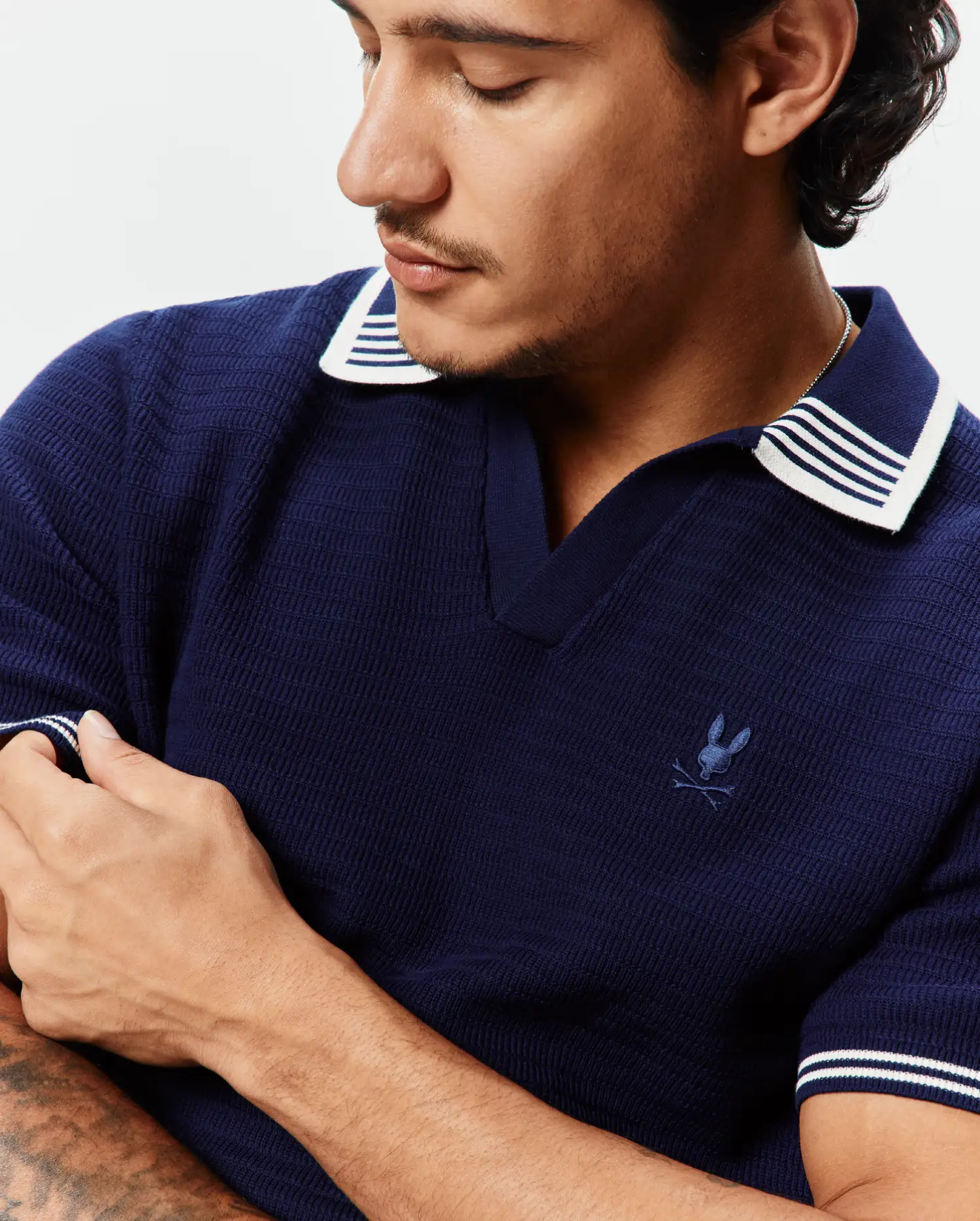 MENS ELOWEN KNIT POLO - MT0100266 - Image 3