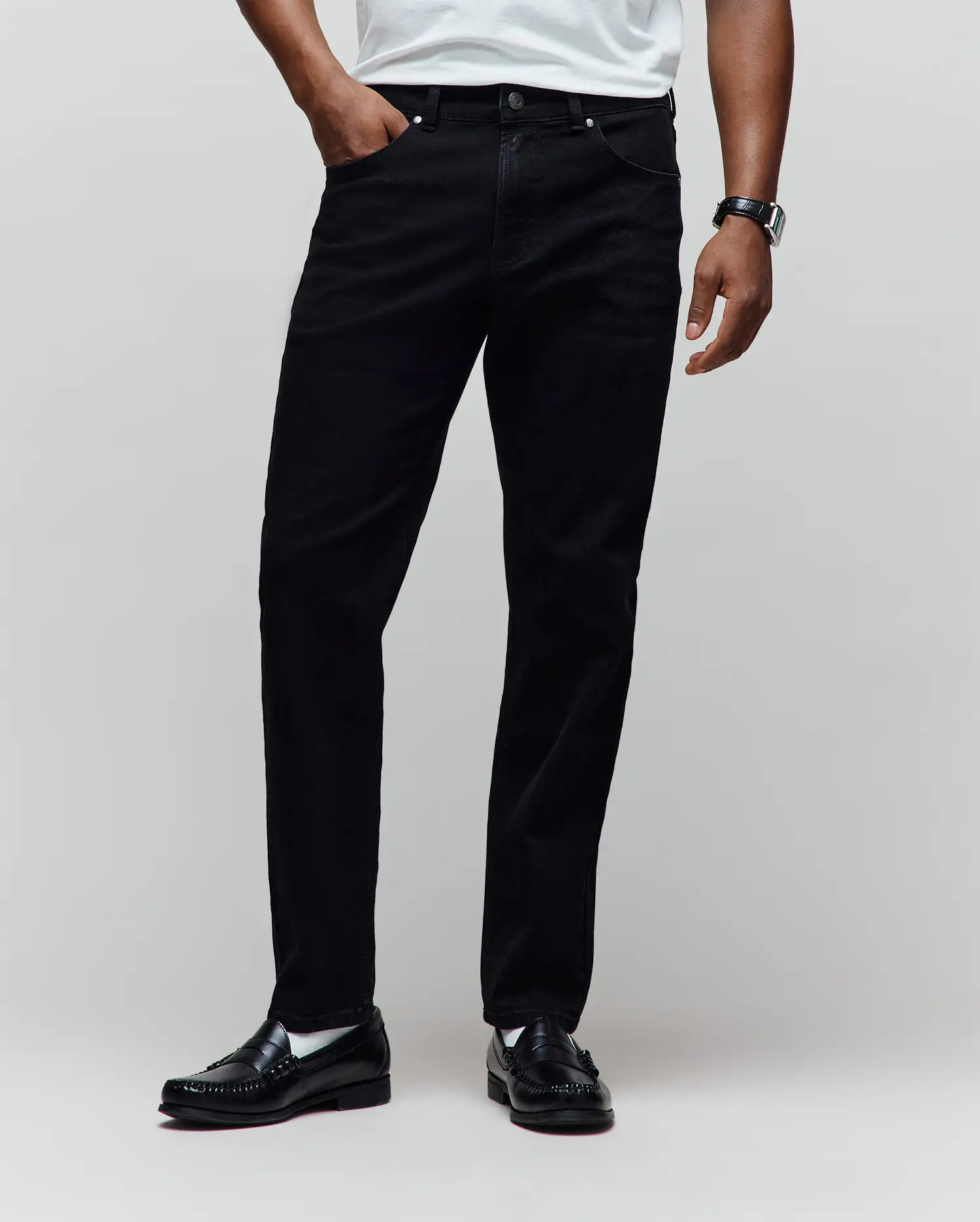 MENS EMERSON SLIM FIT DENIM PANT 32 L - MB0600030 - Image 2