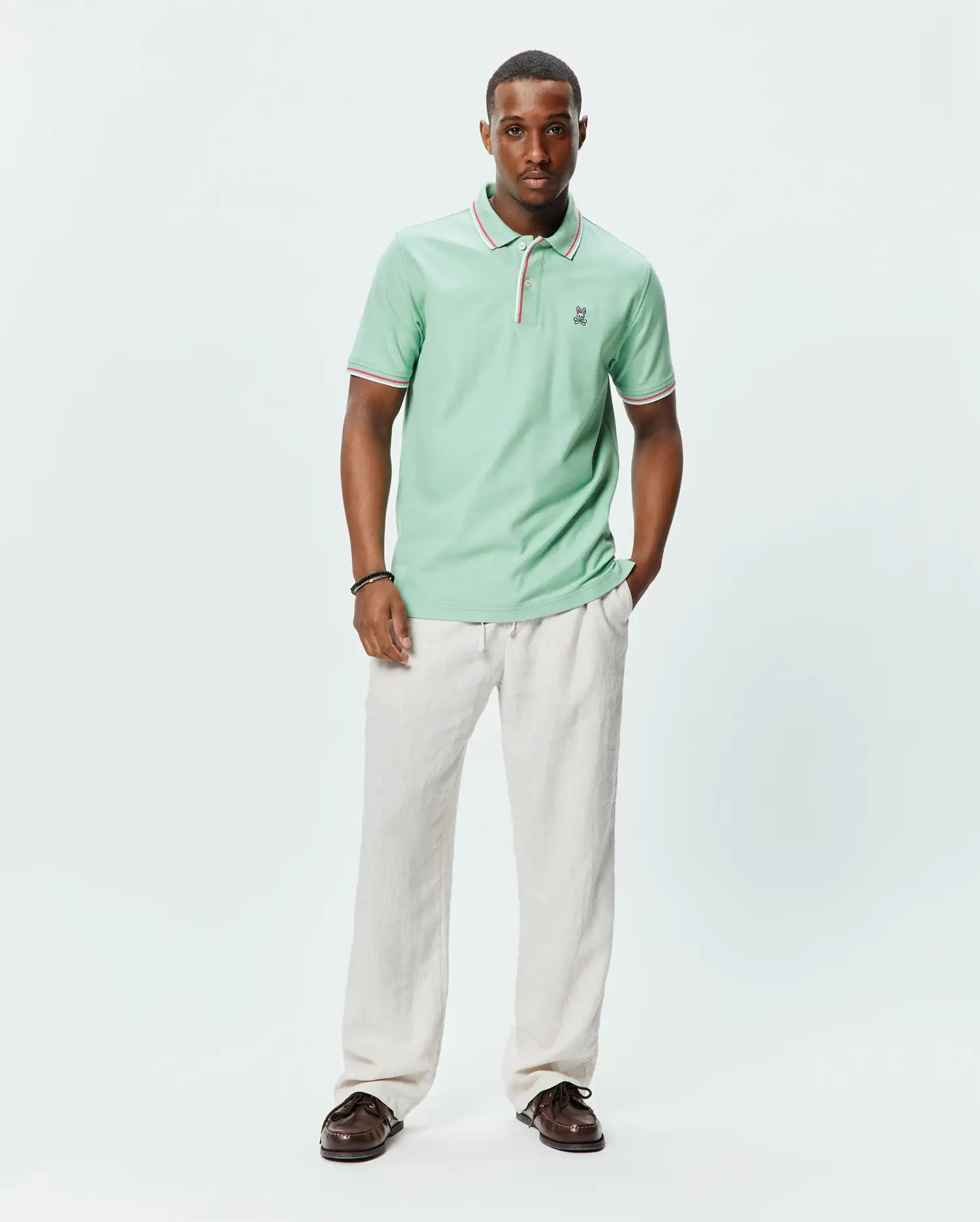 MENS FAYE PIQUE POLO - MT0100267 - Image 3