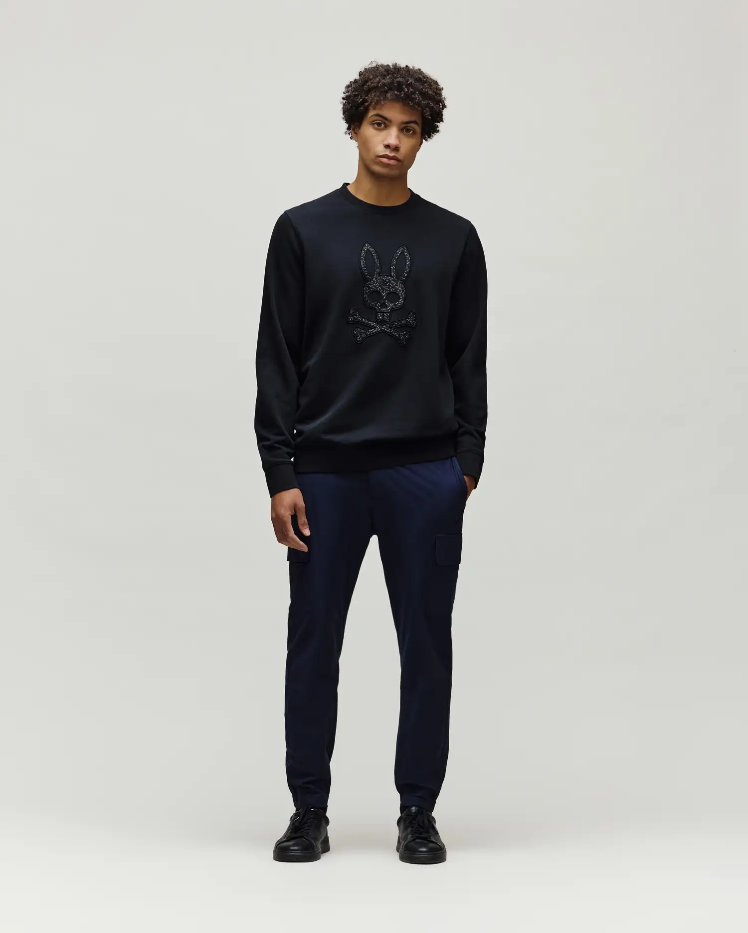 MENS GABIN TEXTURED CREW - MT0500088 - Image 4