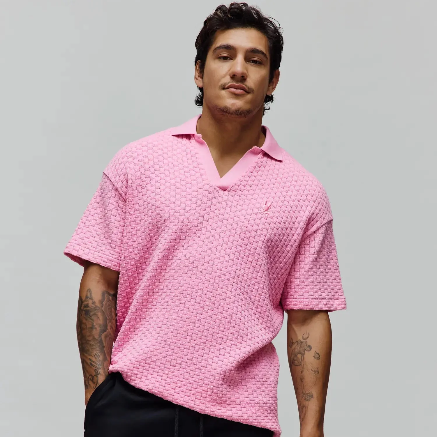 MENS GAREN KNIT POLO - MT0100213 - Image 3