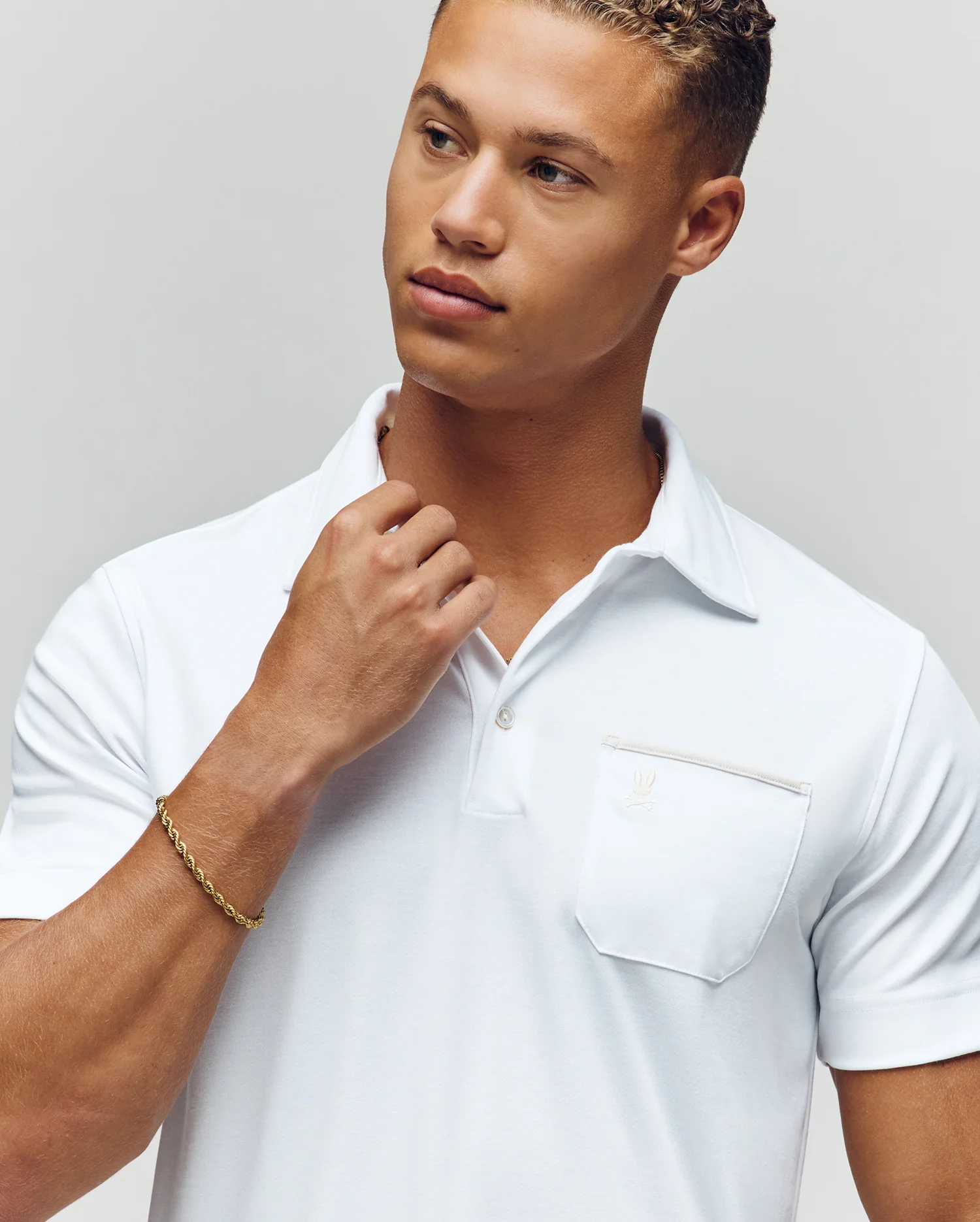 MENS HADLEY PERFORMANCE PIQUE POLO - MT0100021 - Image 4