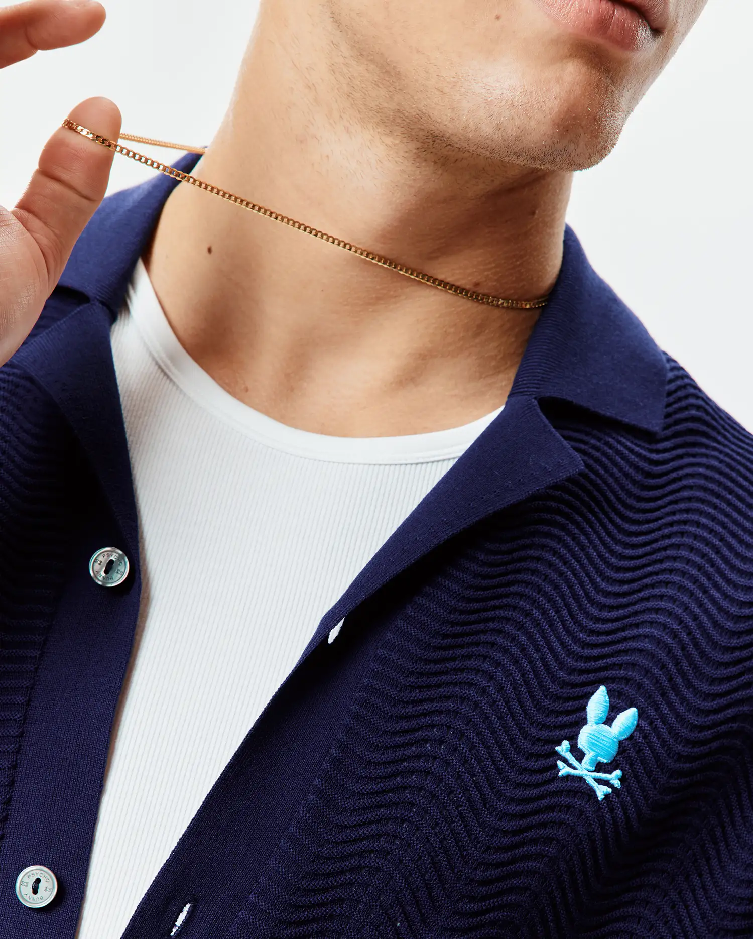 MENS HOLDEN OVERSIZED KNIT SHIRT - MT0300115 - Image 2