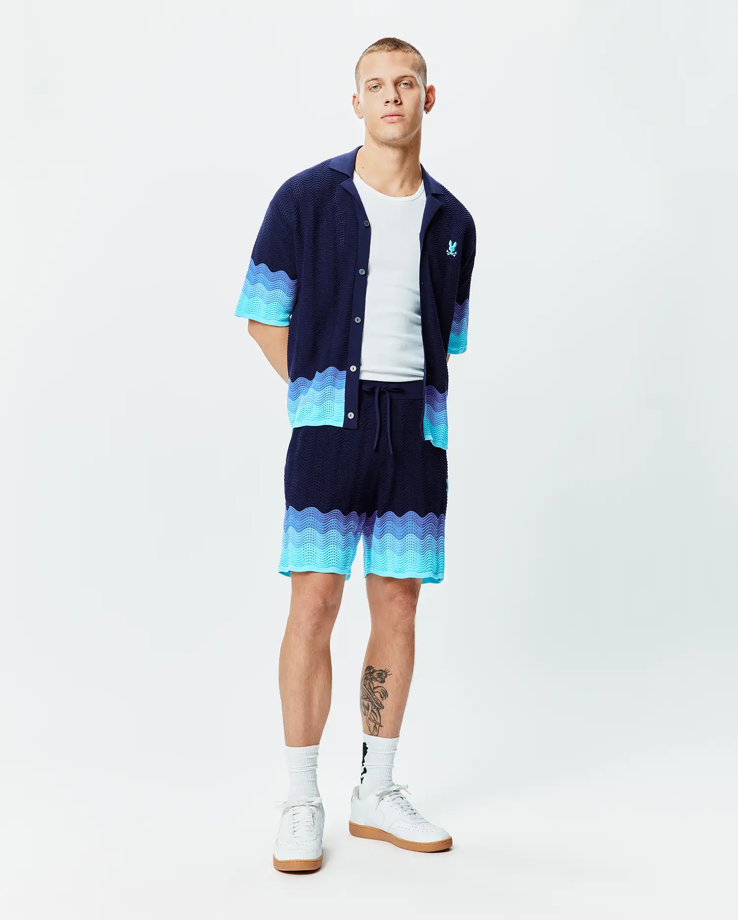 MENS HOLDEN OVERSIZED KNIT SHIRT - MT0300115 - Image 4