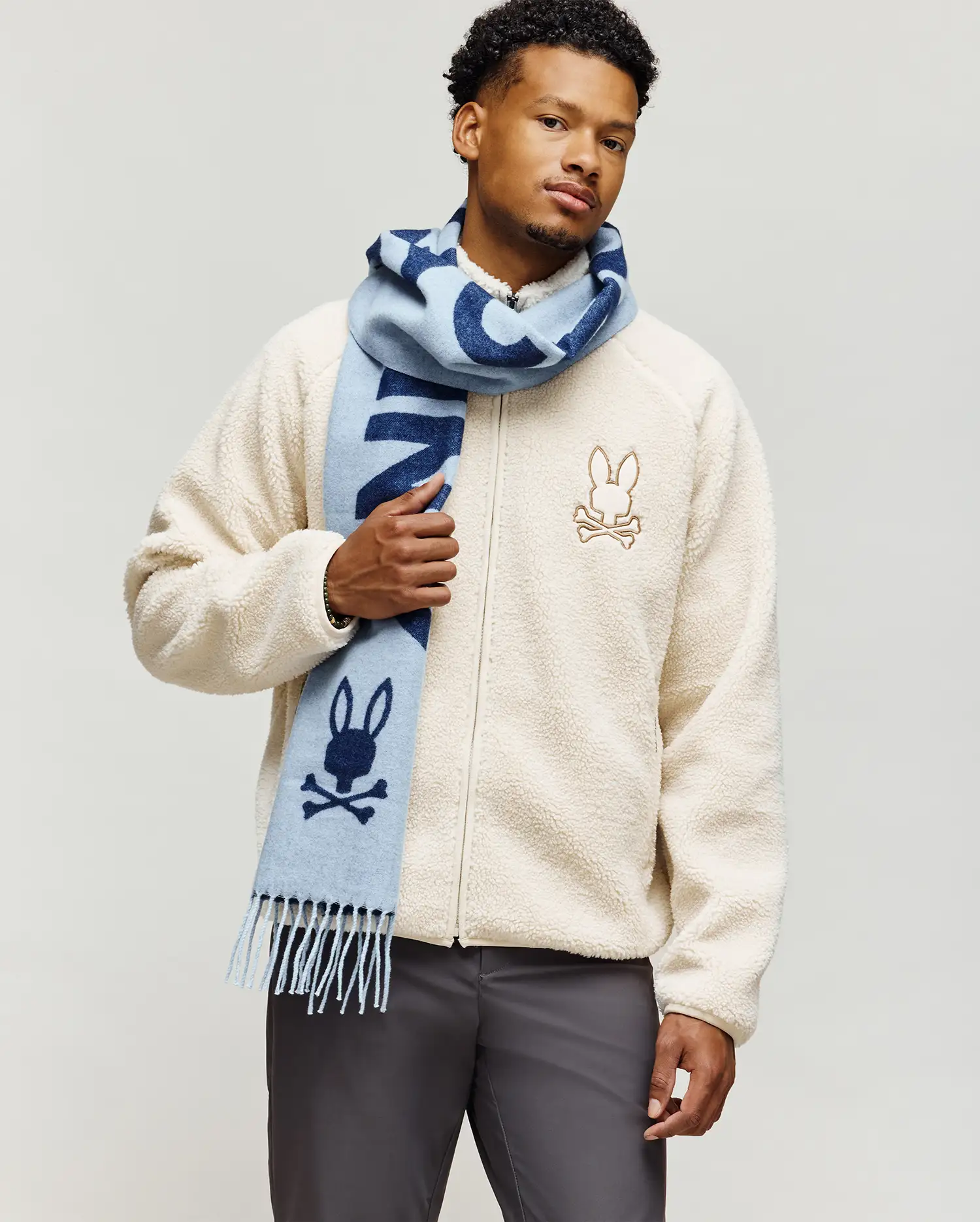 MENS HUGH SCARF - MO2500008 - Image 2