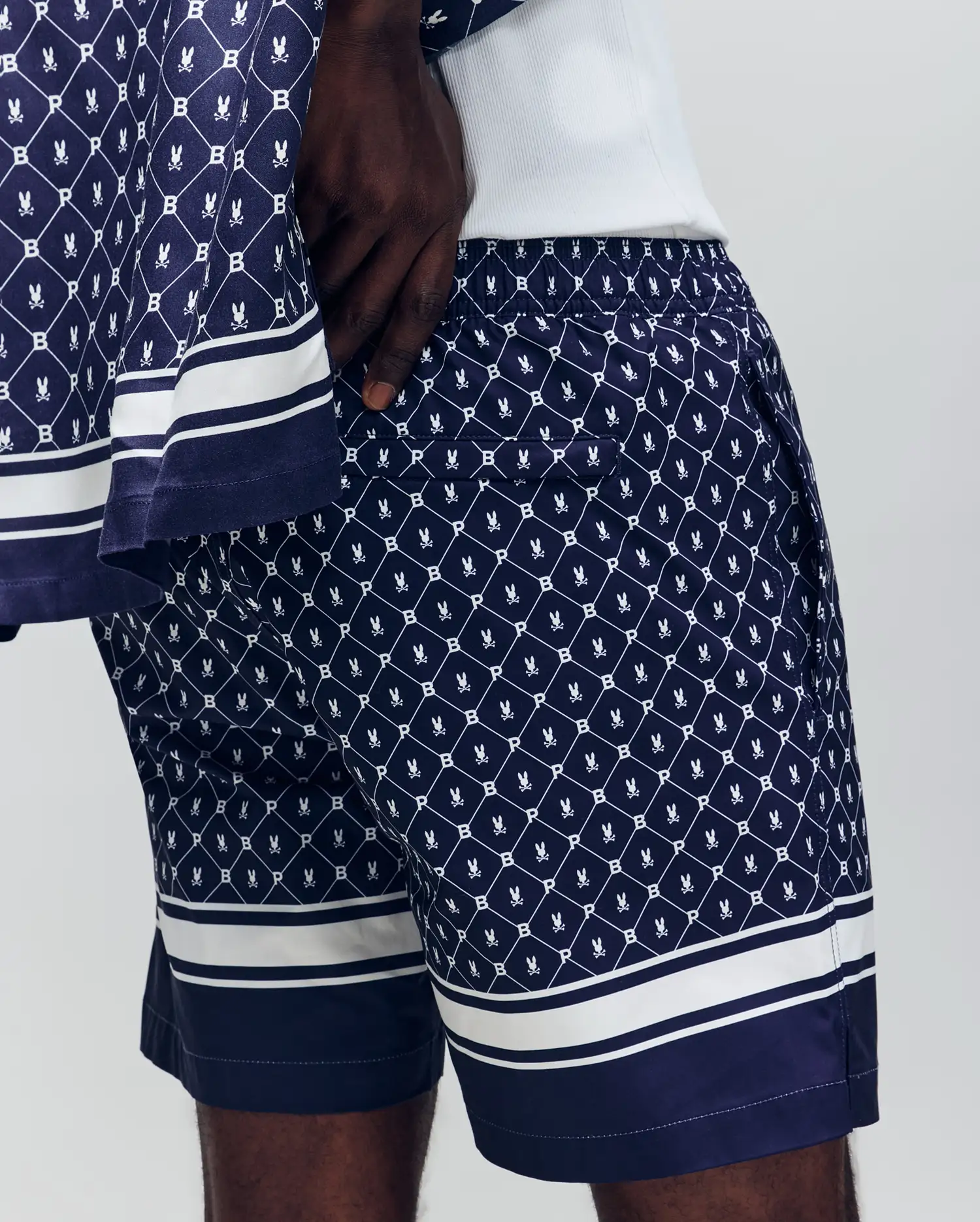 MENS HUNTER ALL OVER PRINT SWIM TRUNK 6" - MB1000011 - Image 3