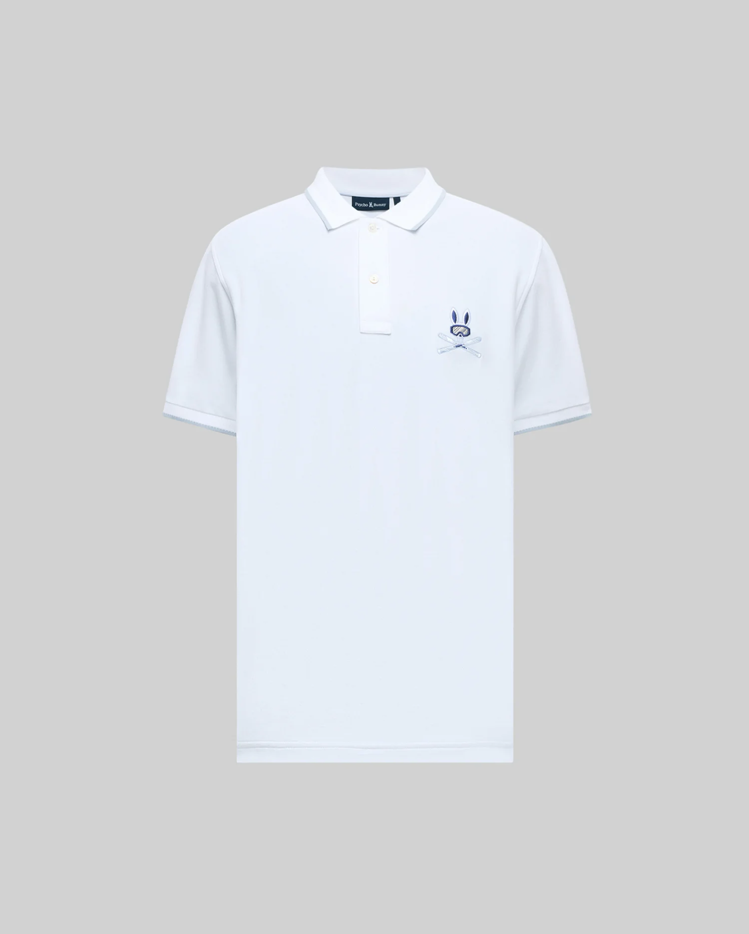 MENS INDIGO BUNNY PIQUE POLO - MT0100074