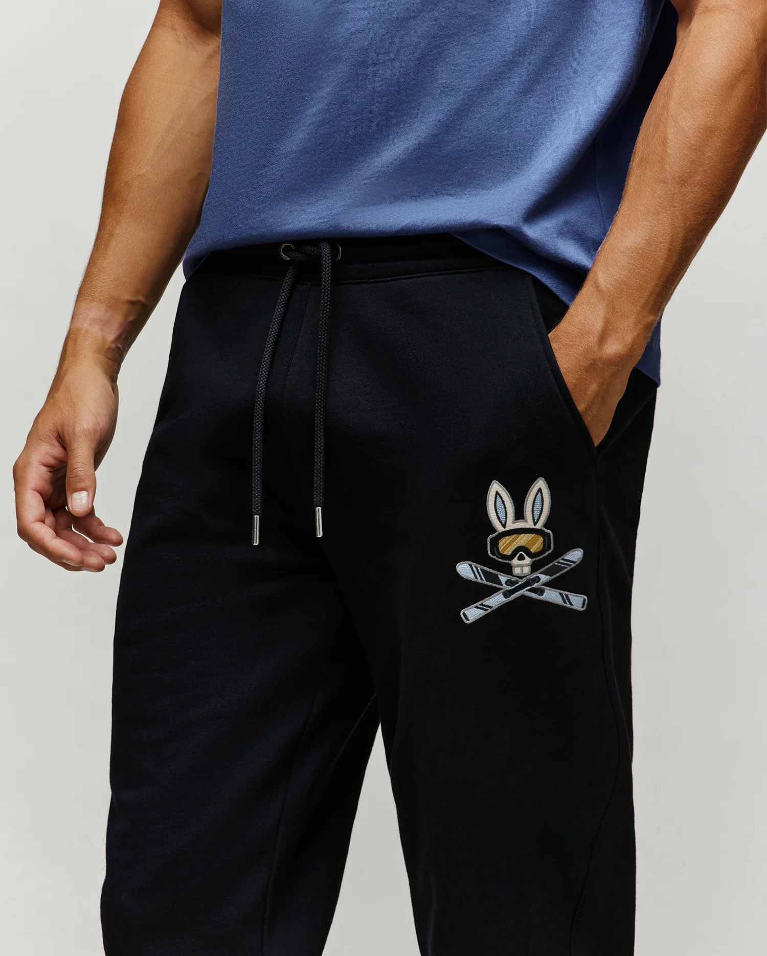 MENS INDIGO SKI BUNNY SWEATPANT 29 1/2 L - MB0800038 - Image 3