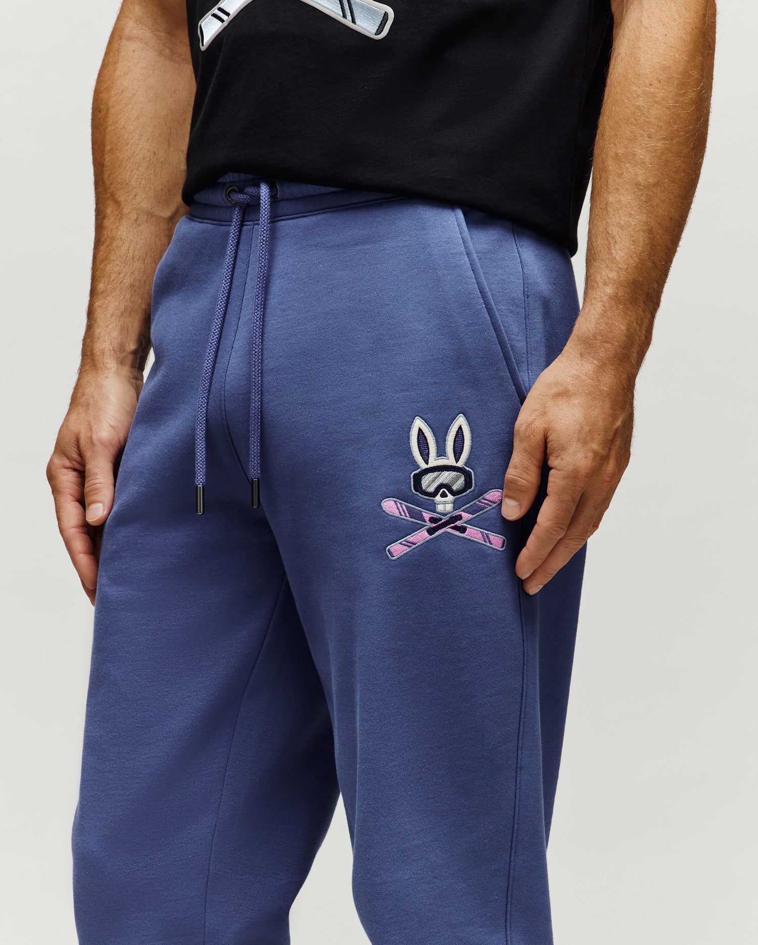 MENS INDIGO SKI BUNNY SWEATPANT 29 1/2 L - MB0800038 - Image 2