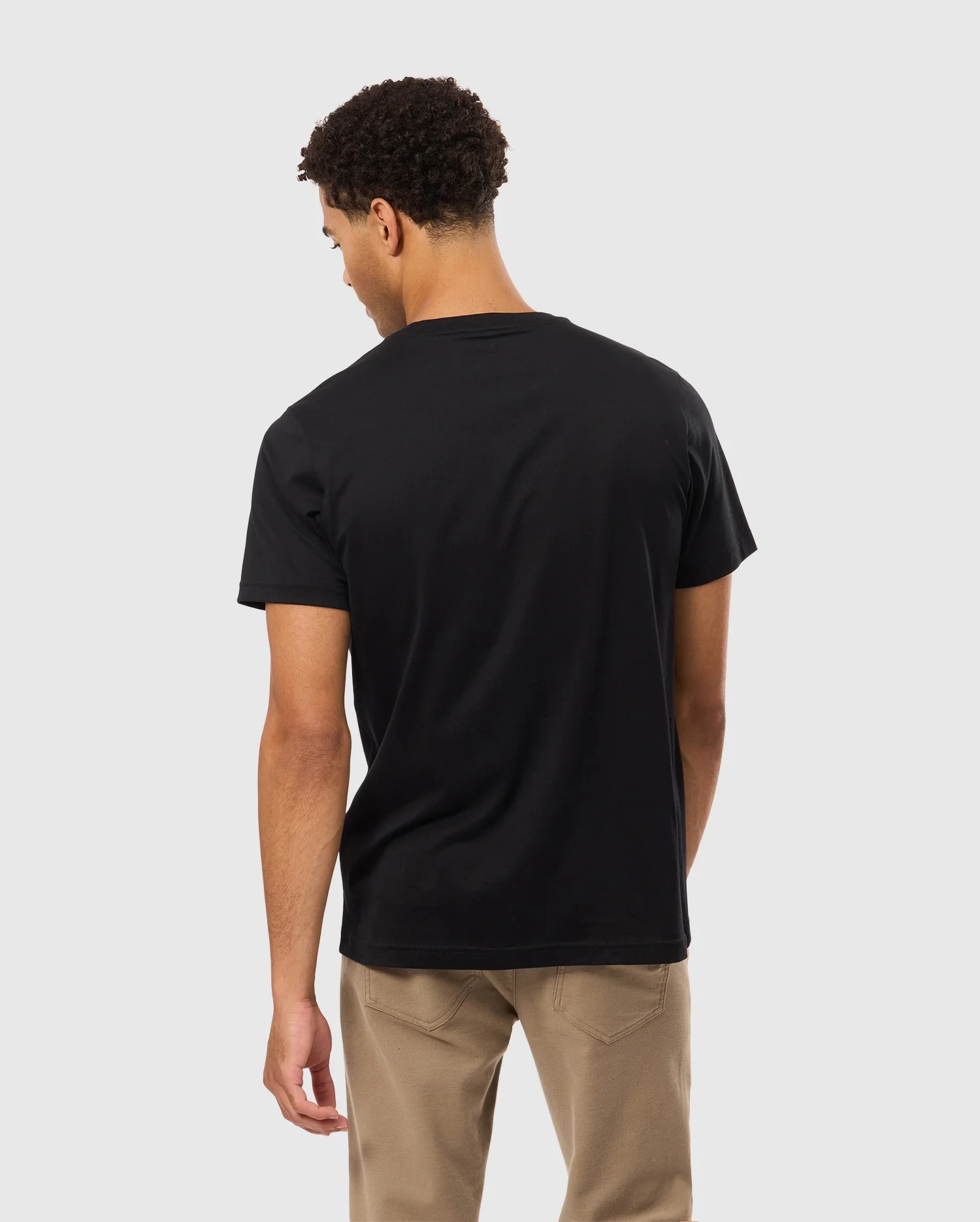 MENS JAMES PREMIUM CREW NECK TEE - B6U952D200 - Image 6