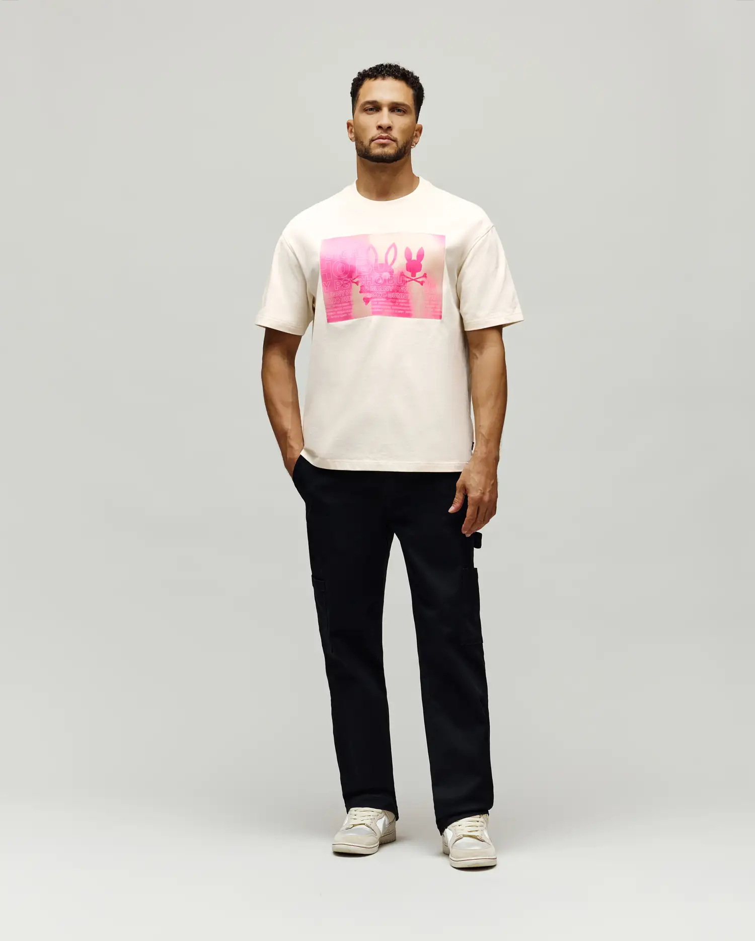 MENS JARVIS OVERSIZED FIT GRAPHIC TEE - MT0200332 - Image 6