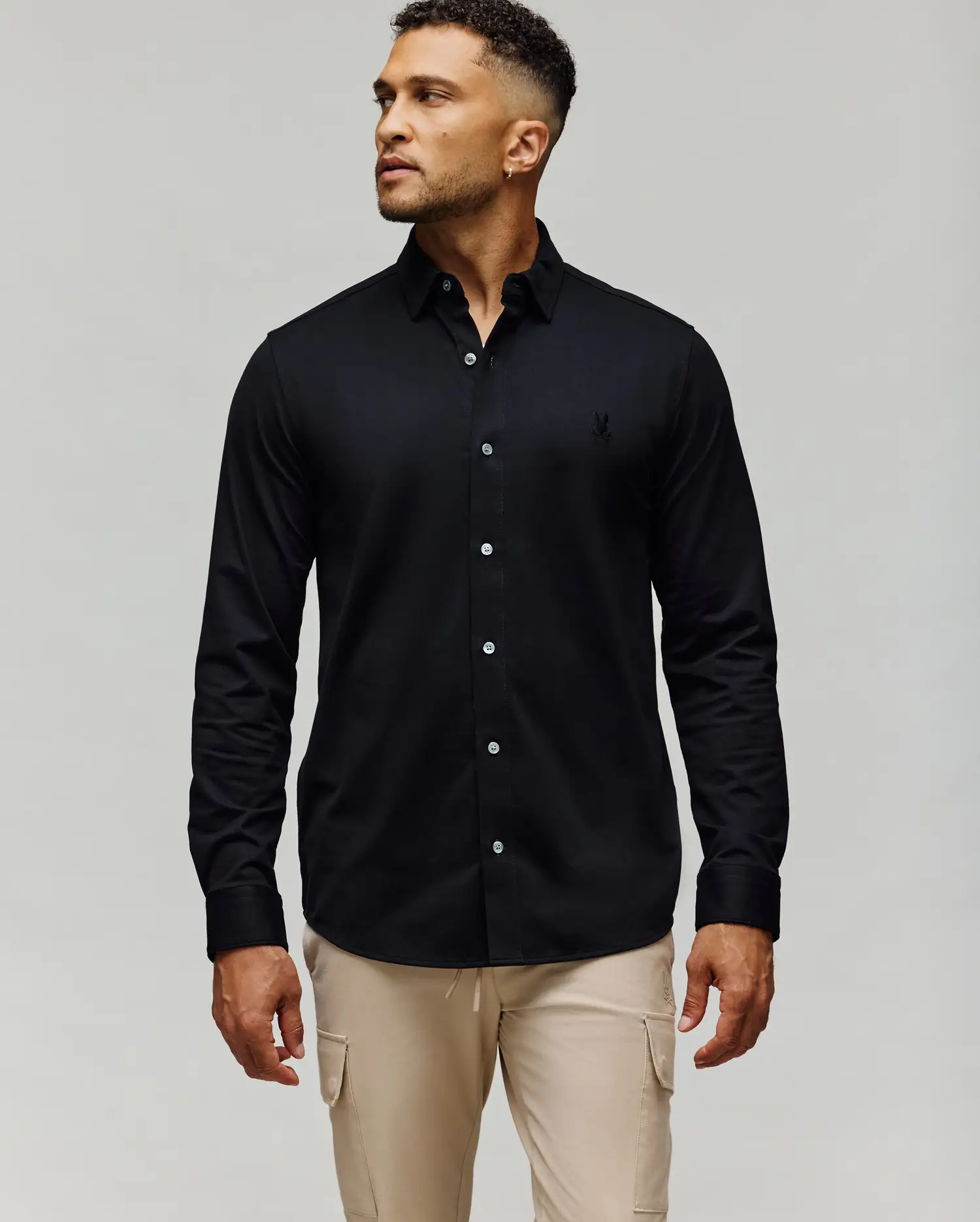 MENS JIM JERSEY KNIT SHIRT - MT0300067 - Image 3