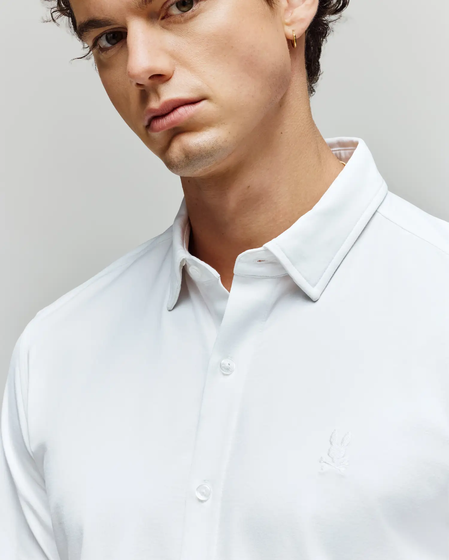 MENS JIM JERSEY KNIT SHIRT - MT0300067 - Image 3