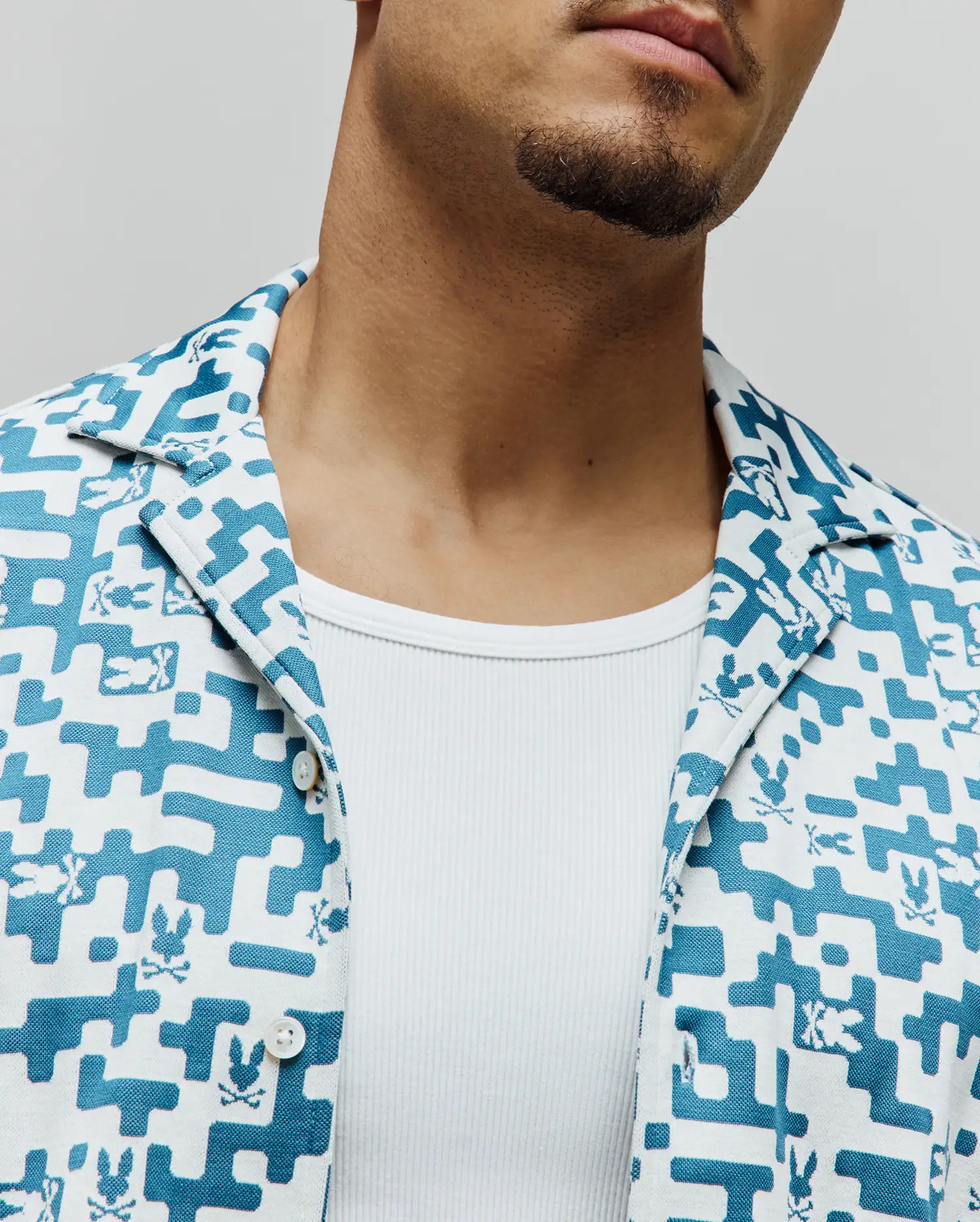 MENS JOSH JACQUARD SHIRT - MT0300072 - Image 3