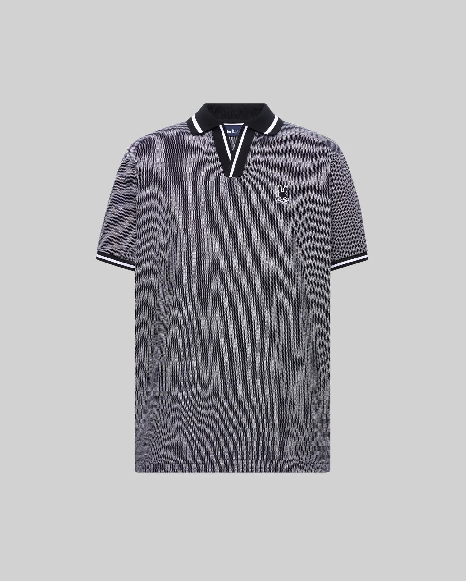 JOSIAH JOHNNY COLLAR JACQUARD POLO - MT0100234 - Image 5